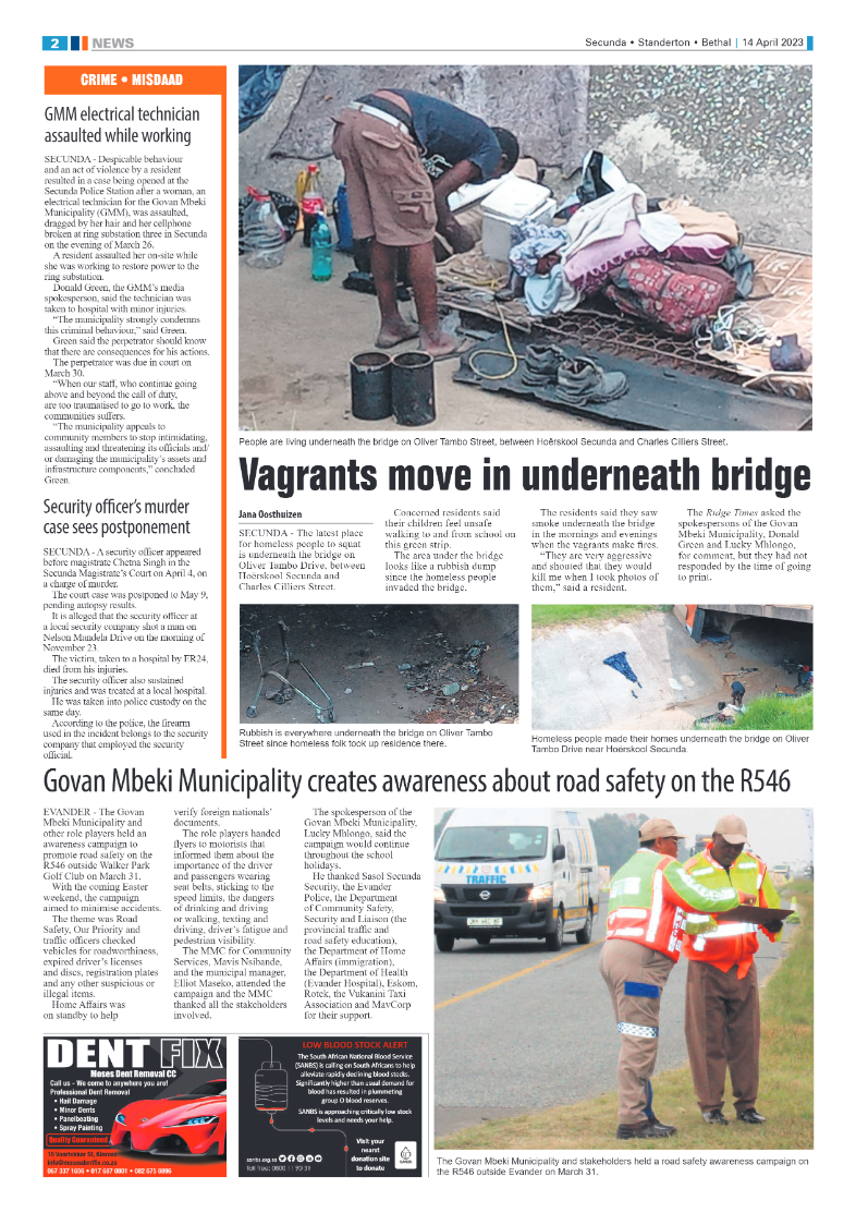 Ridge Times 14 April 2023 page 2
