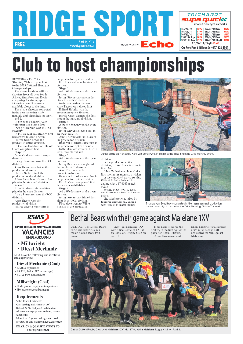Ridge Times 14 April 2023 page 8