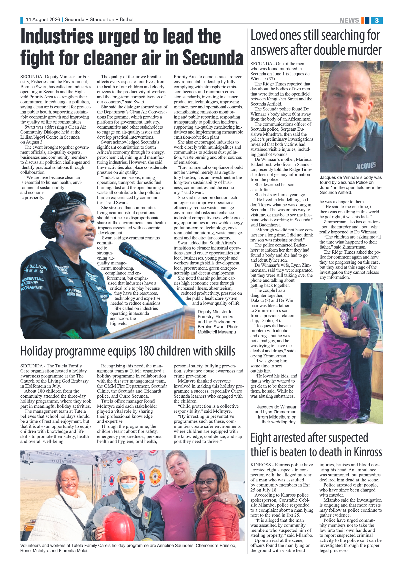 Ridge Times 14 August 2026 page 3