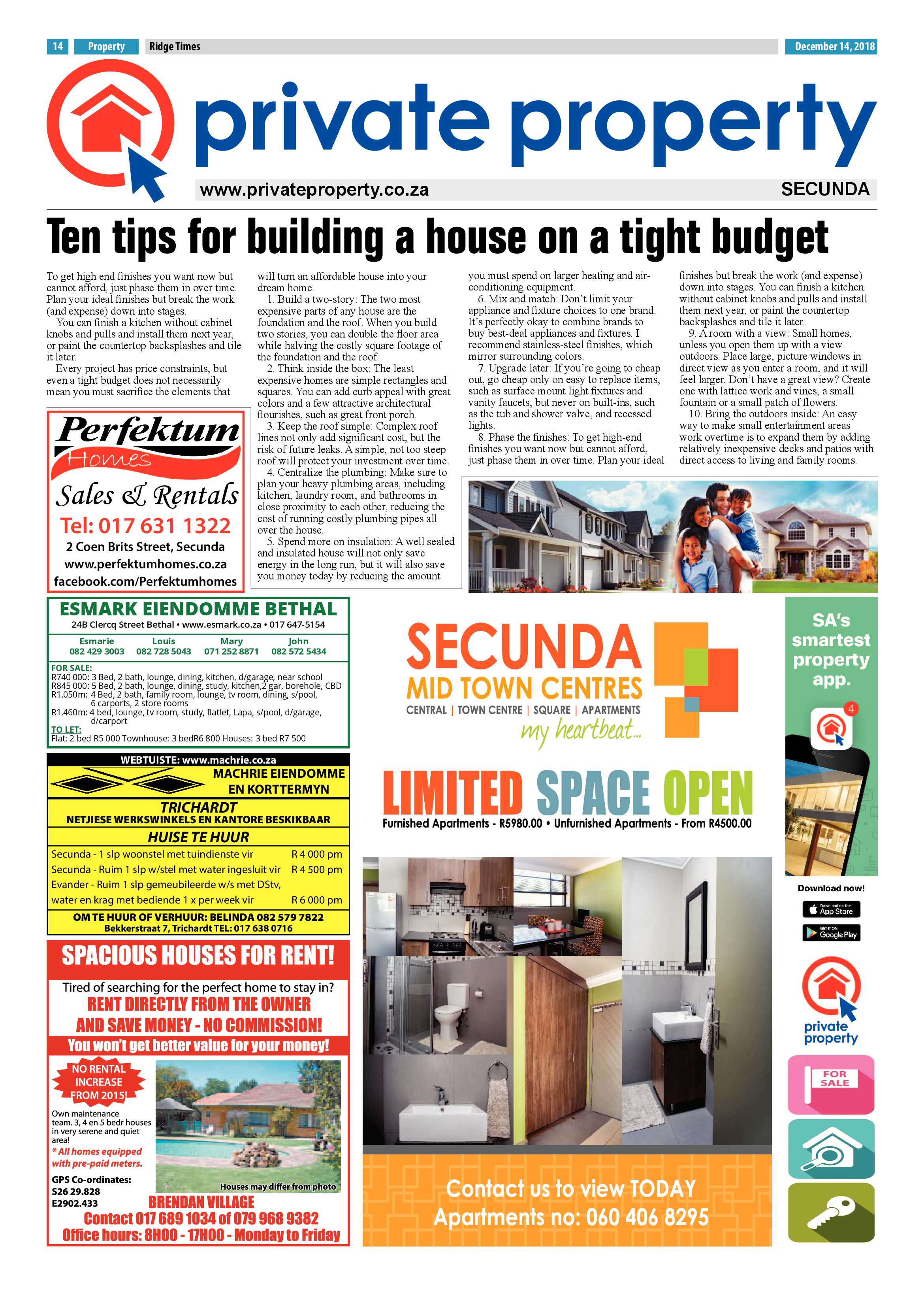 Ridge Times 14 December 2018 page 16
