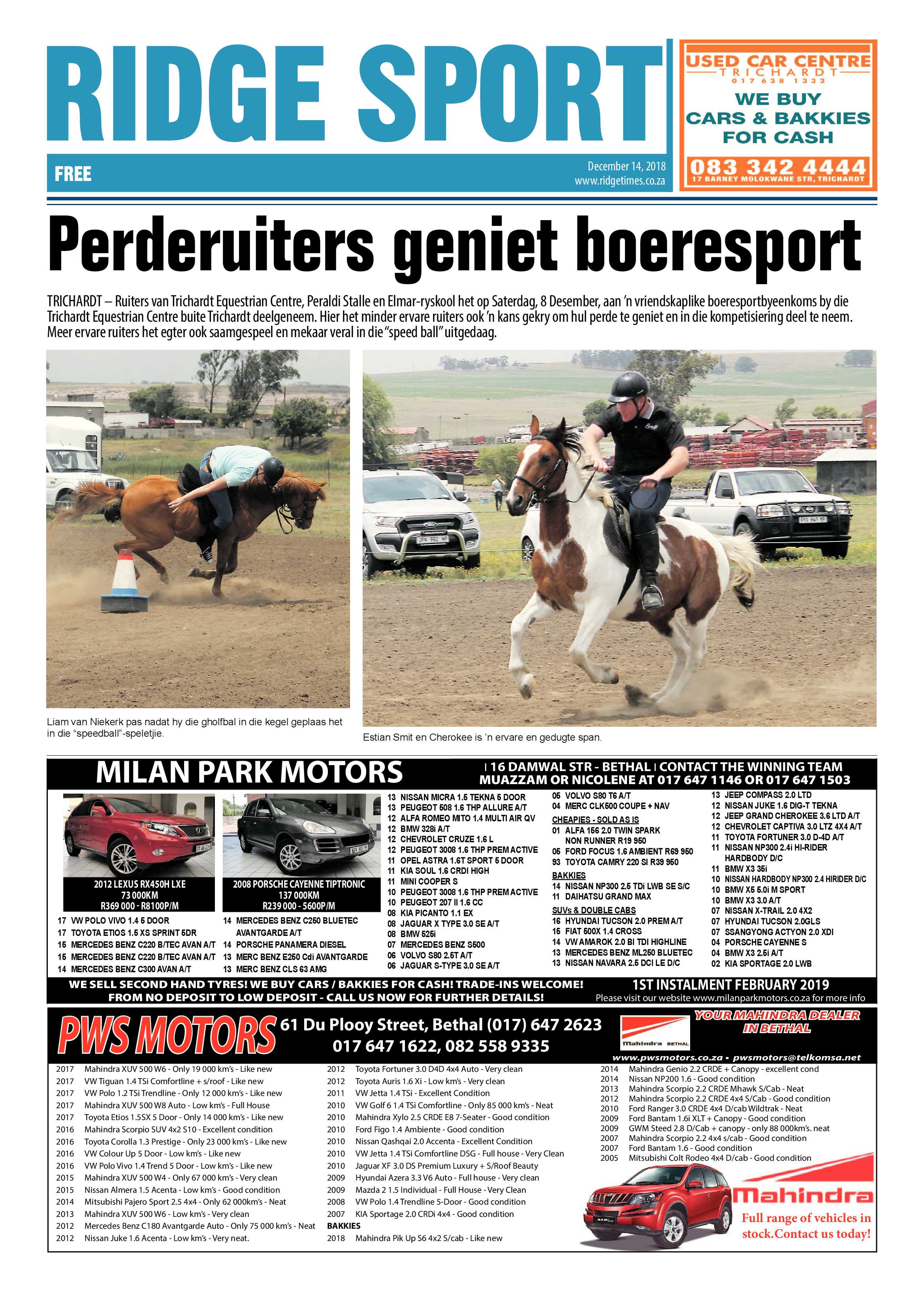 Ridge Times 14 December 2018 page 22