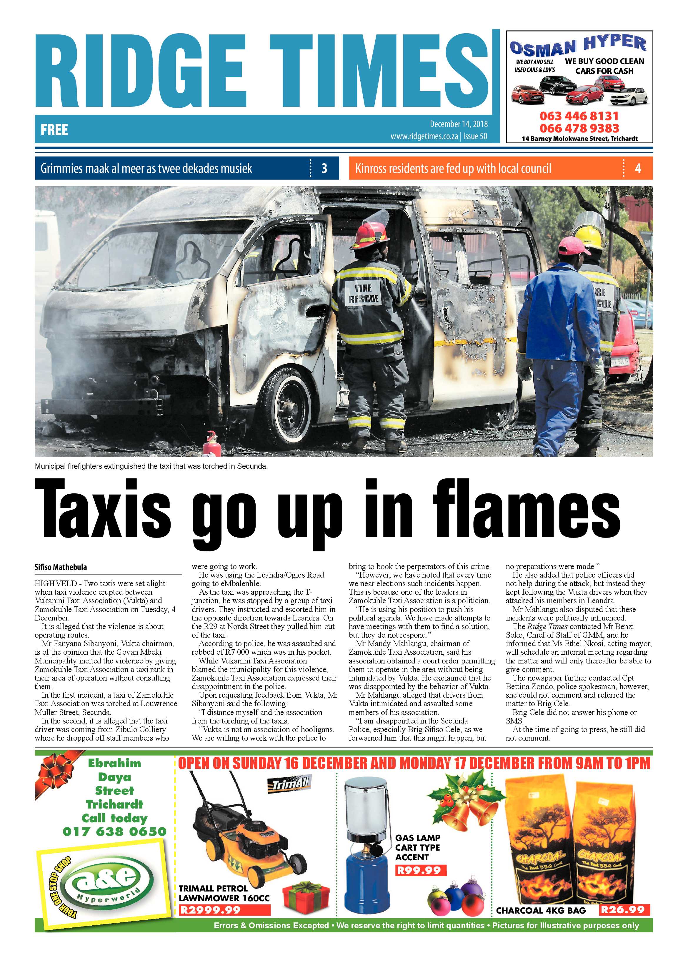 Ridge Times 14 December 2018 page 3