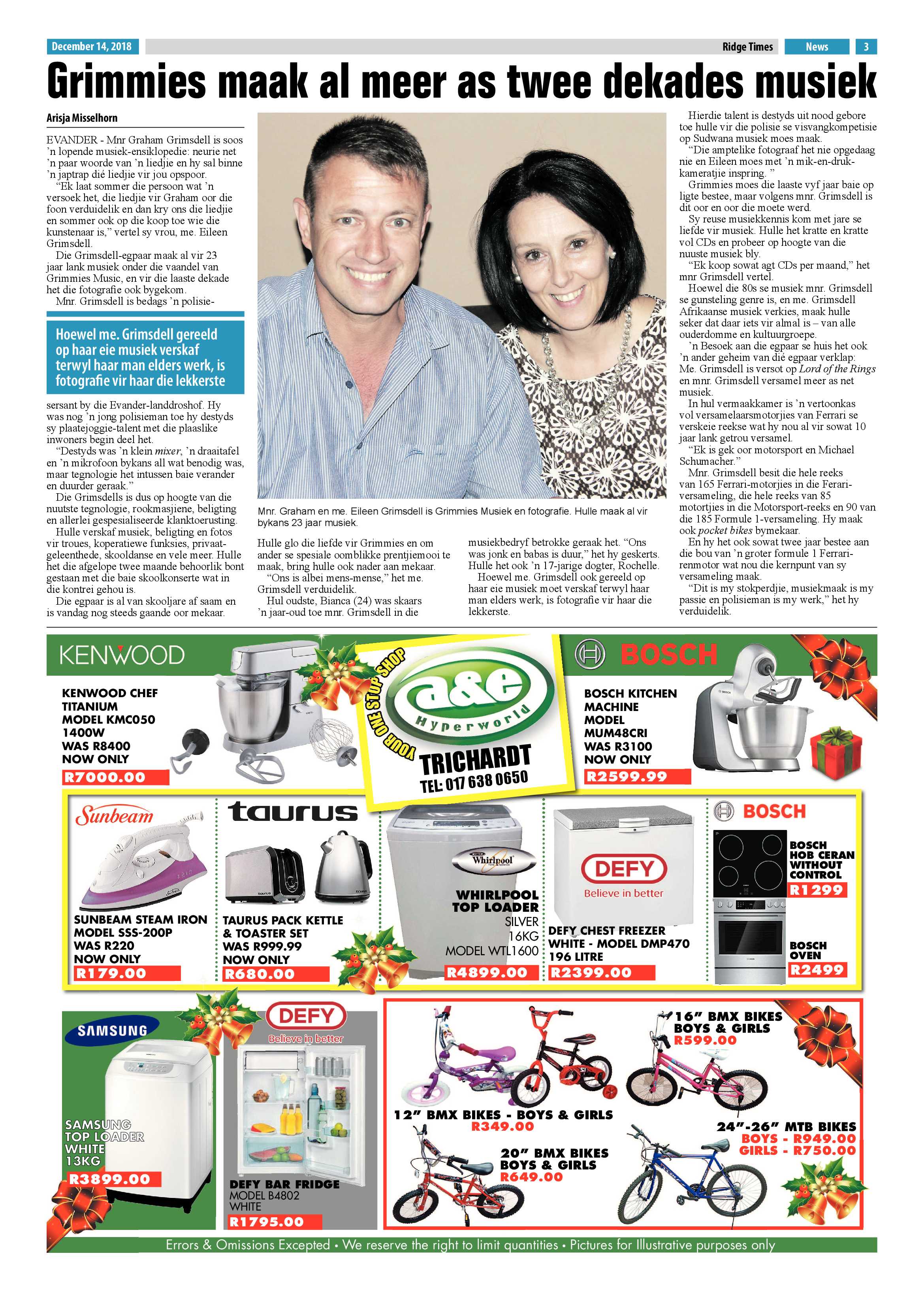 Ridge Times 14 December 2018 page 5