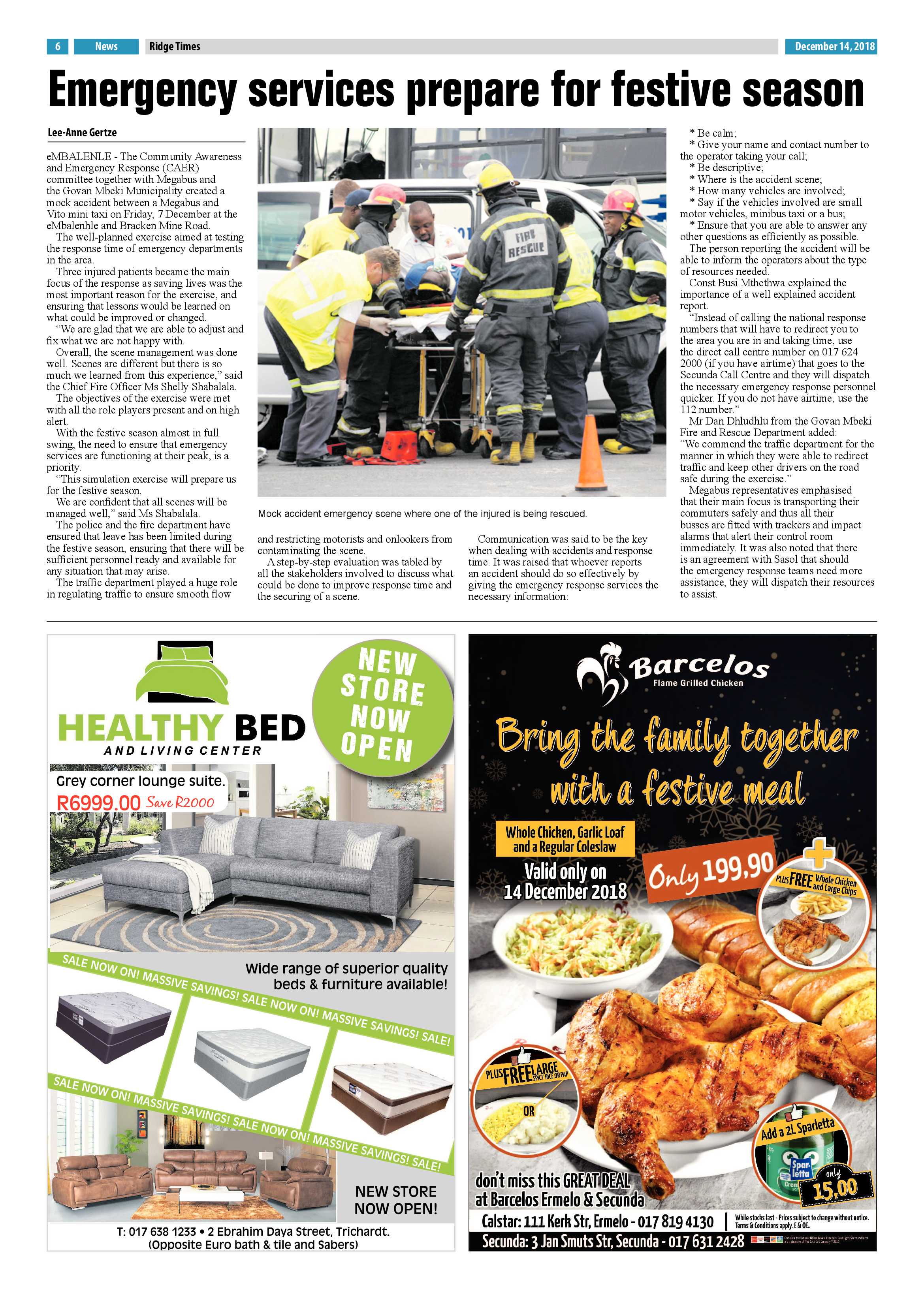 Ridge Times 14 December 2018 page 8
