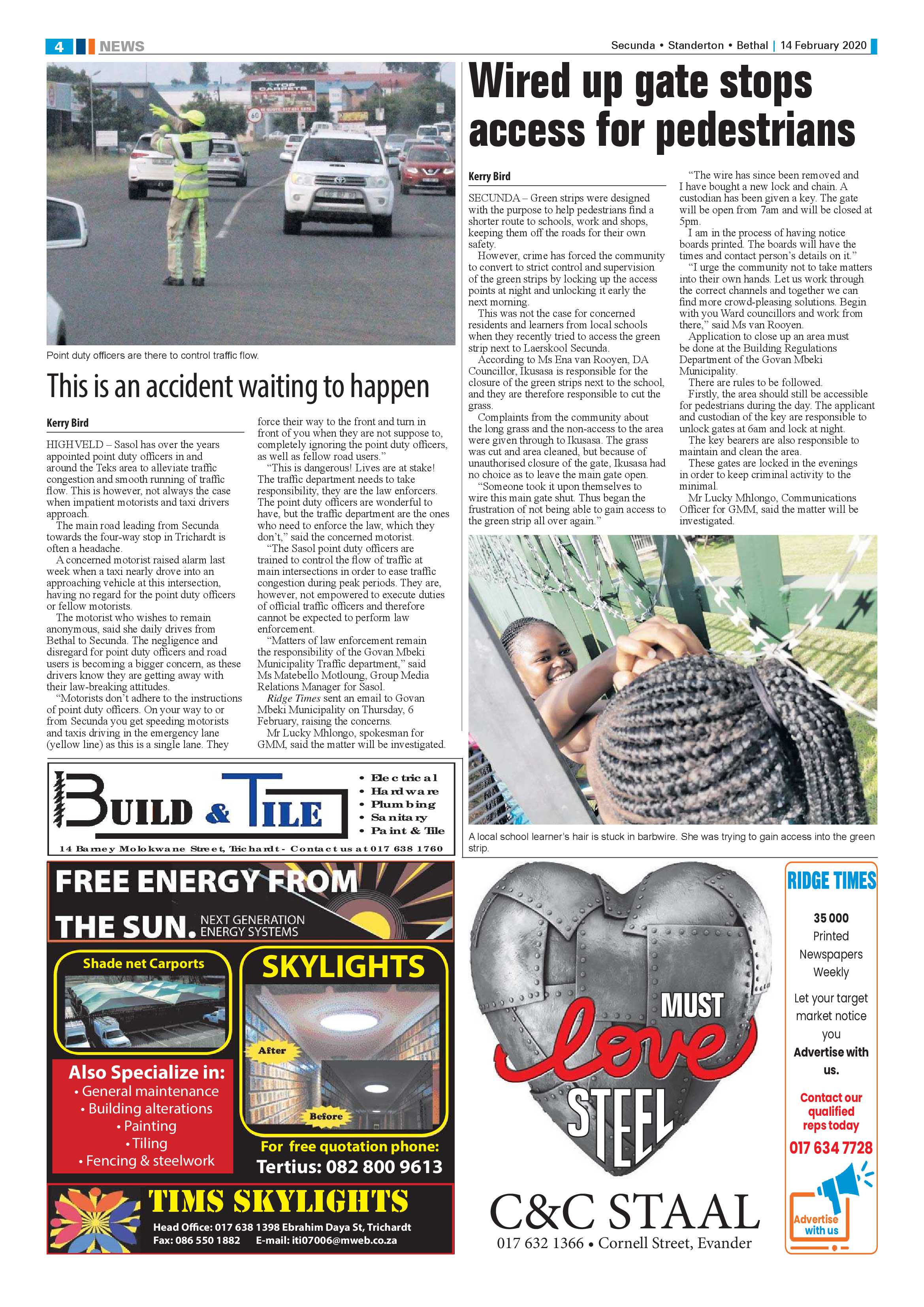 Ridge Times 14 February 2020 page 4