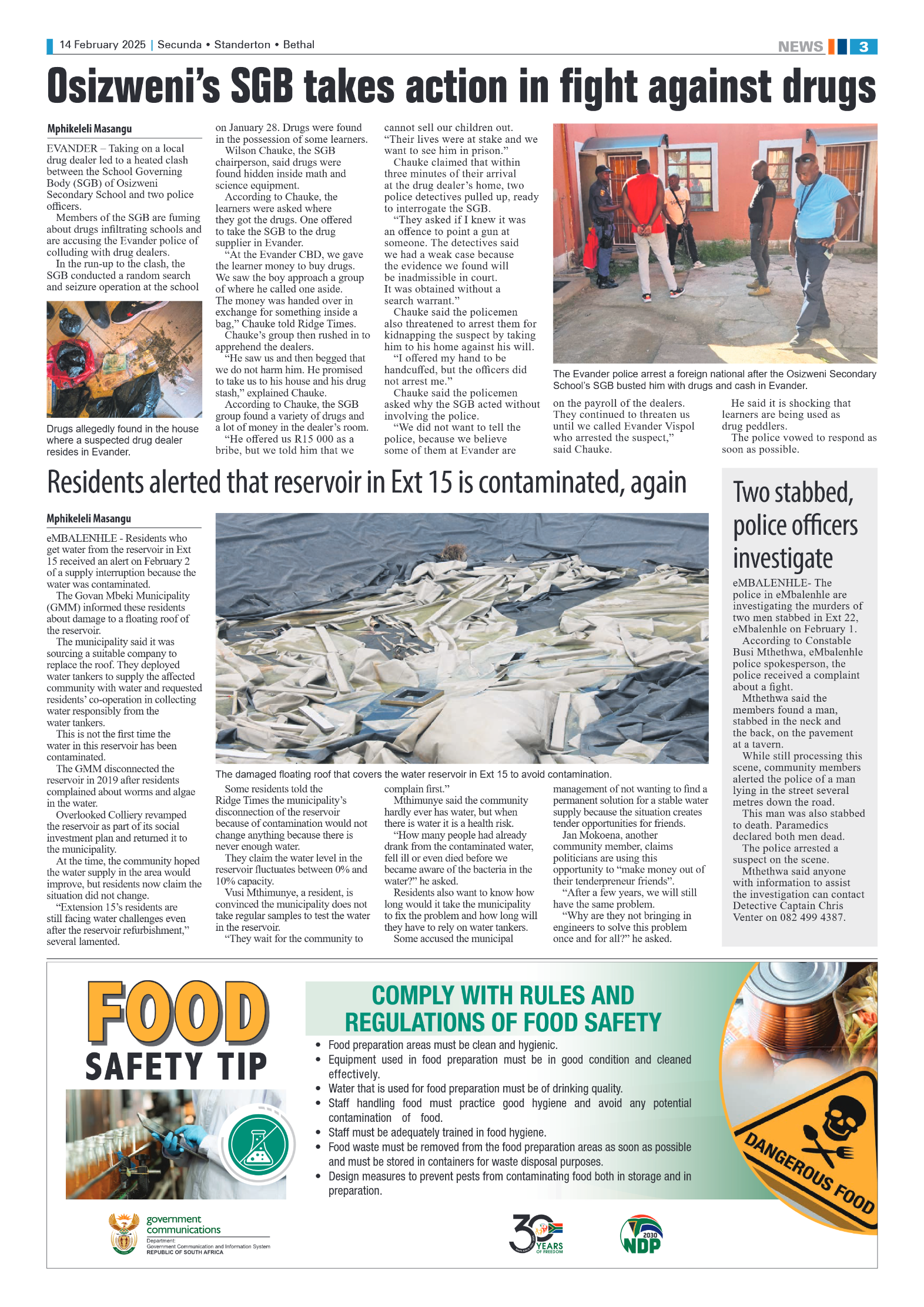 Ridge Times 14 February 2025 page 3