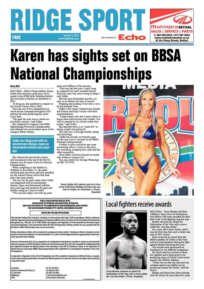 Ridge Times 14 January 2022 page 8