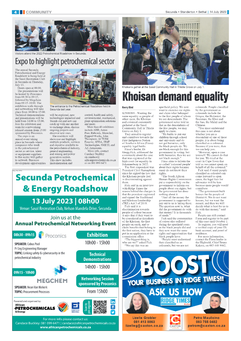 Ridge Times 14 July 2023 page 4