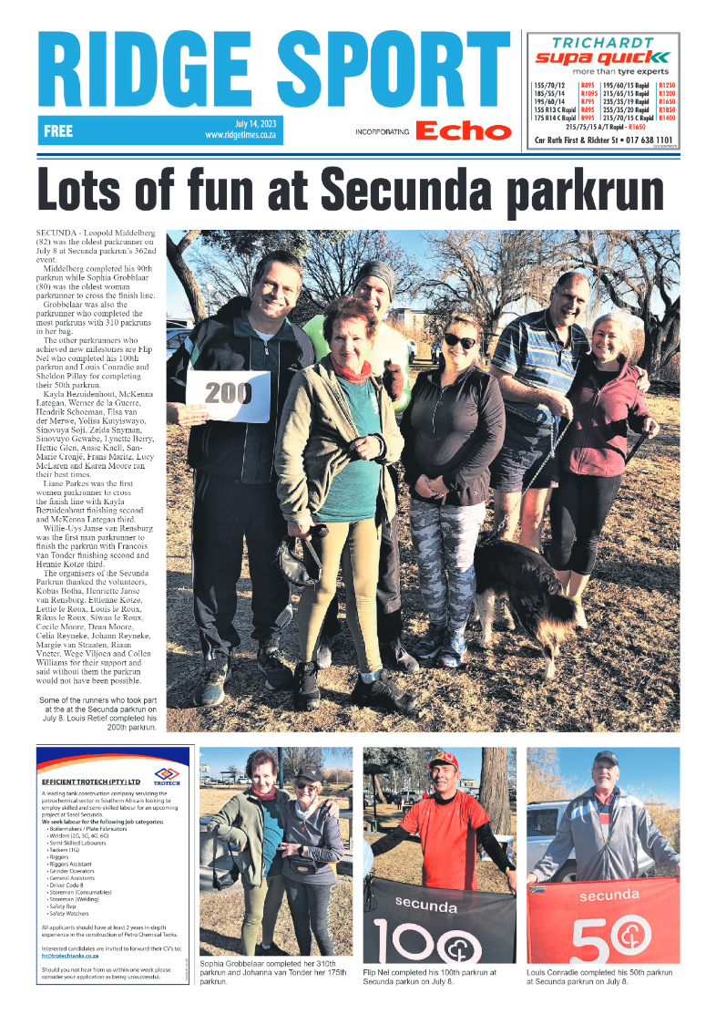 Ridge Times 14 July 2023 page 8
