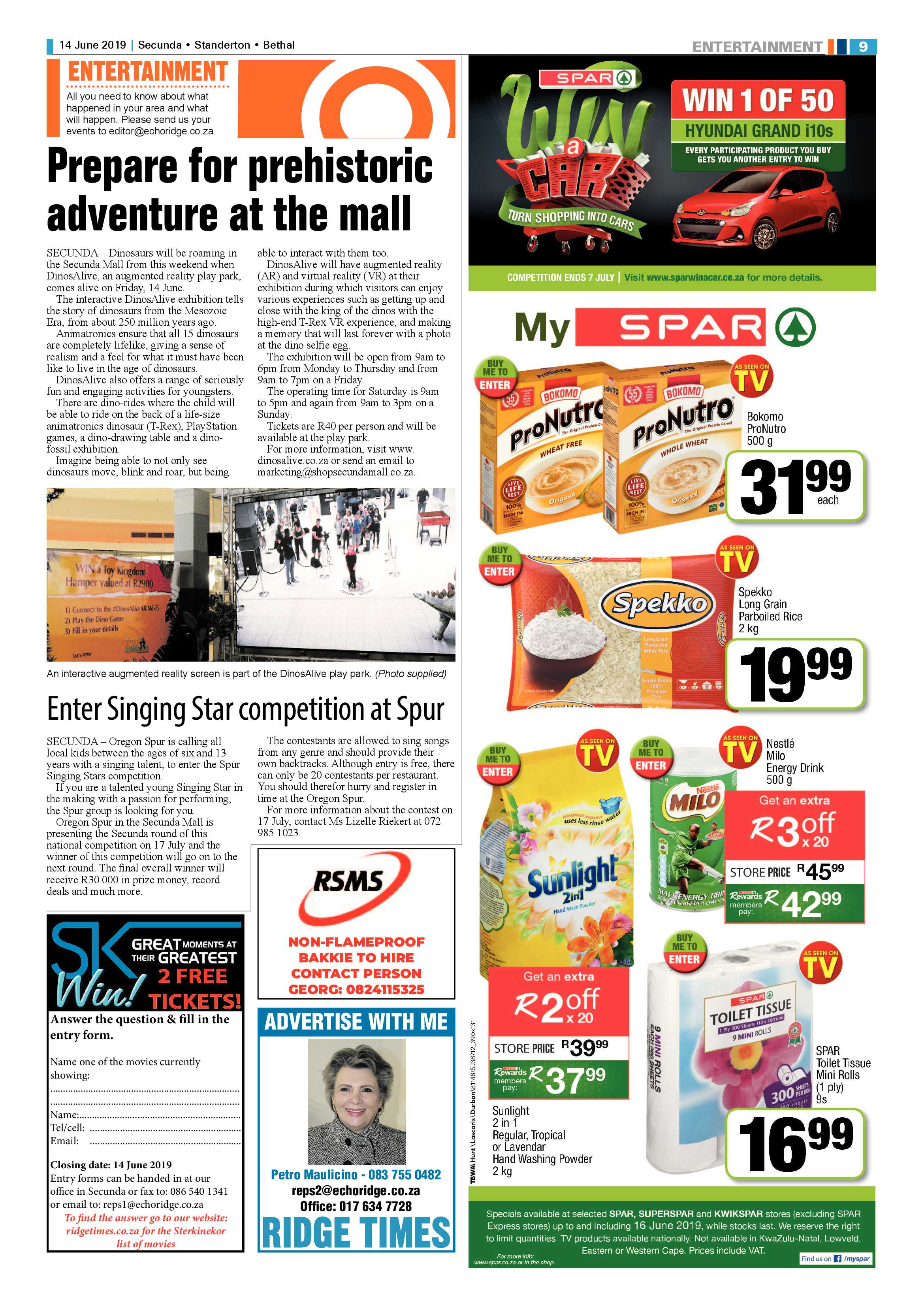 Ridge Times 14 June 2019 page 9