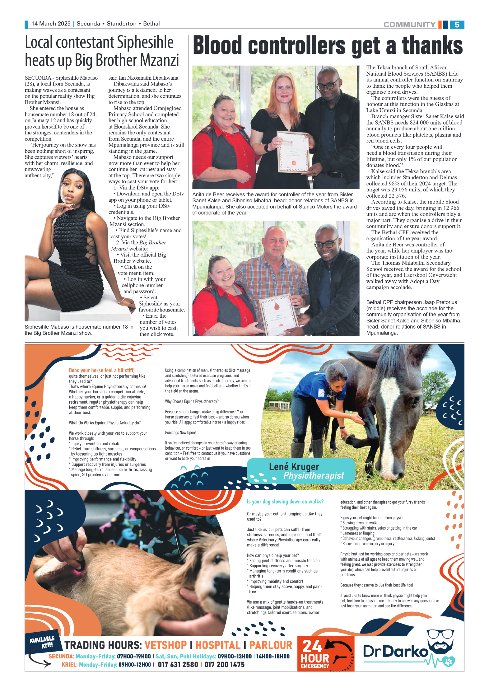 Ridge Times 14 March 2025 page 5