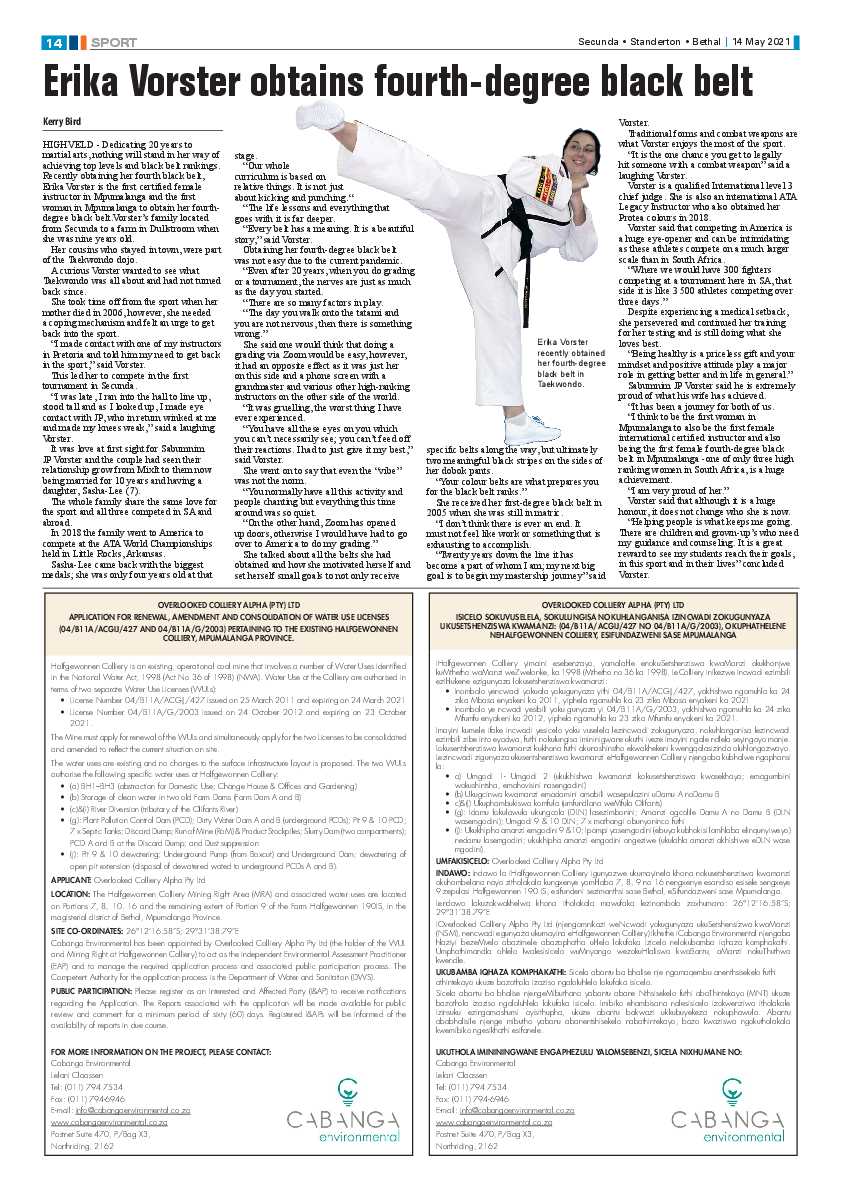 Ridge Times 14 May 2021 page 14