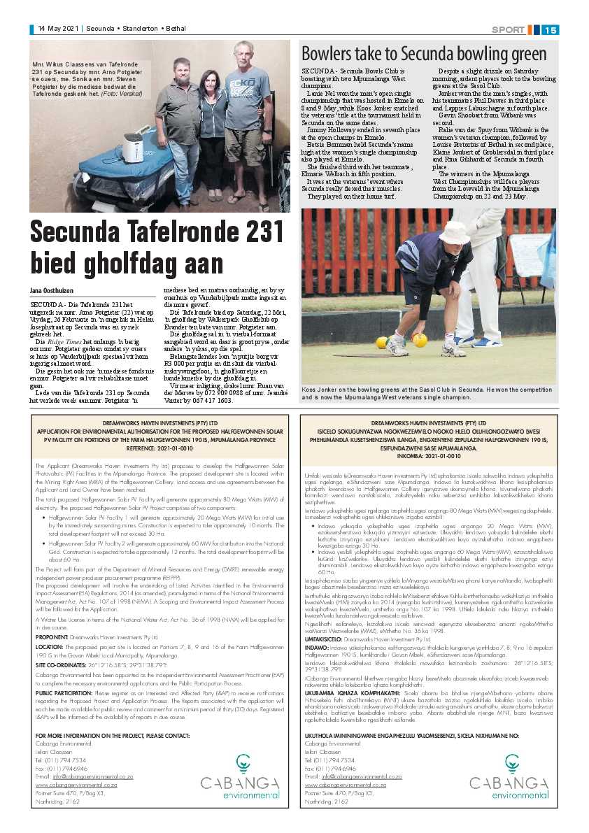 Ridge Times 14 May 2021 page 15