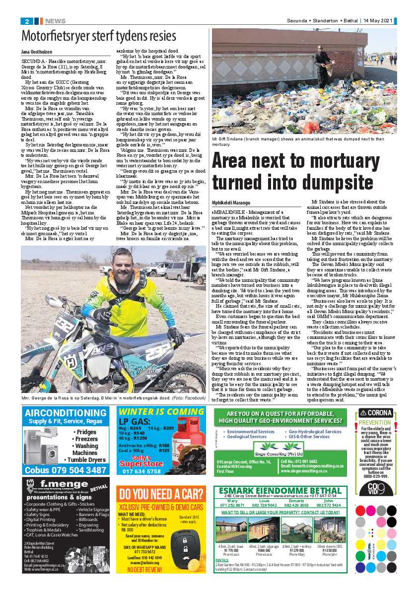 Ridge Times 14 May 2021 page 2