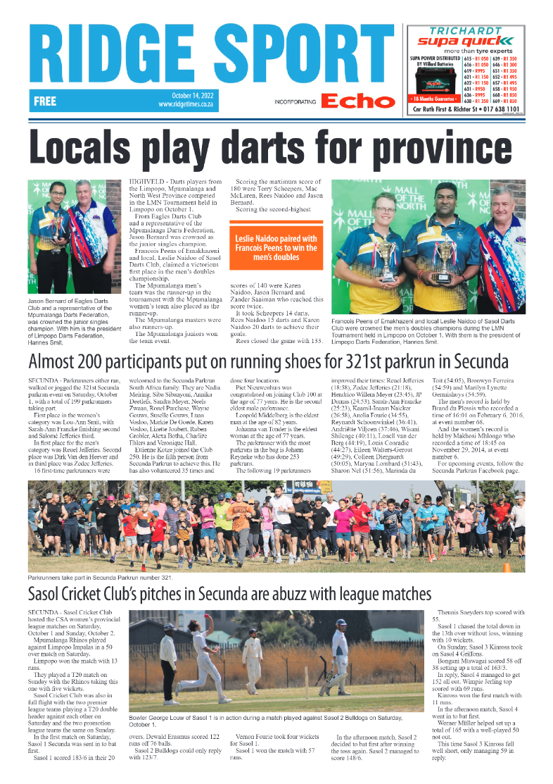 Ridge Times 14 October 2022 page 8