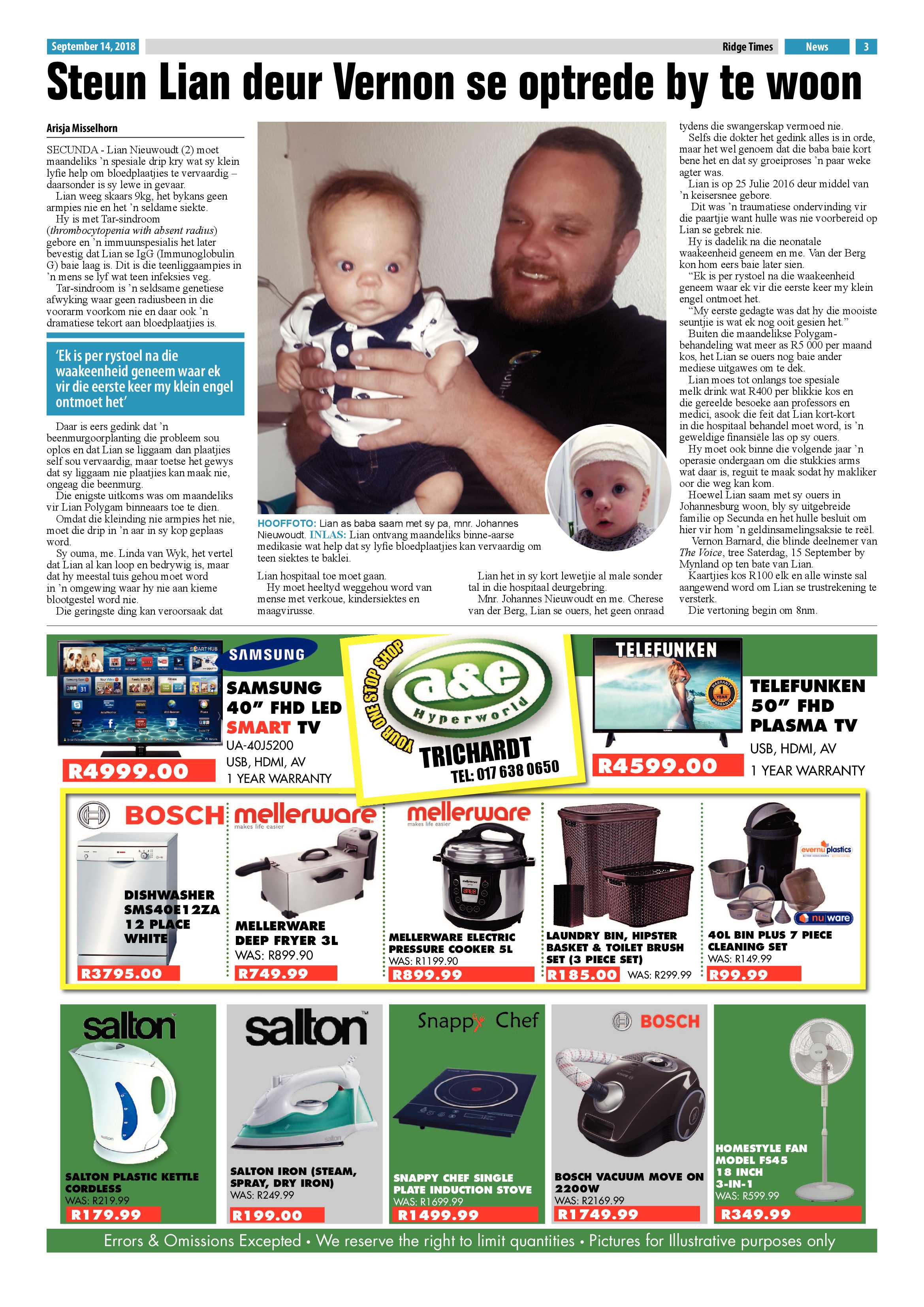 Ridge Times 14 September 2018 page 3