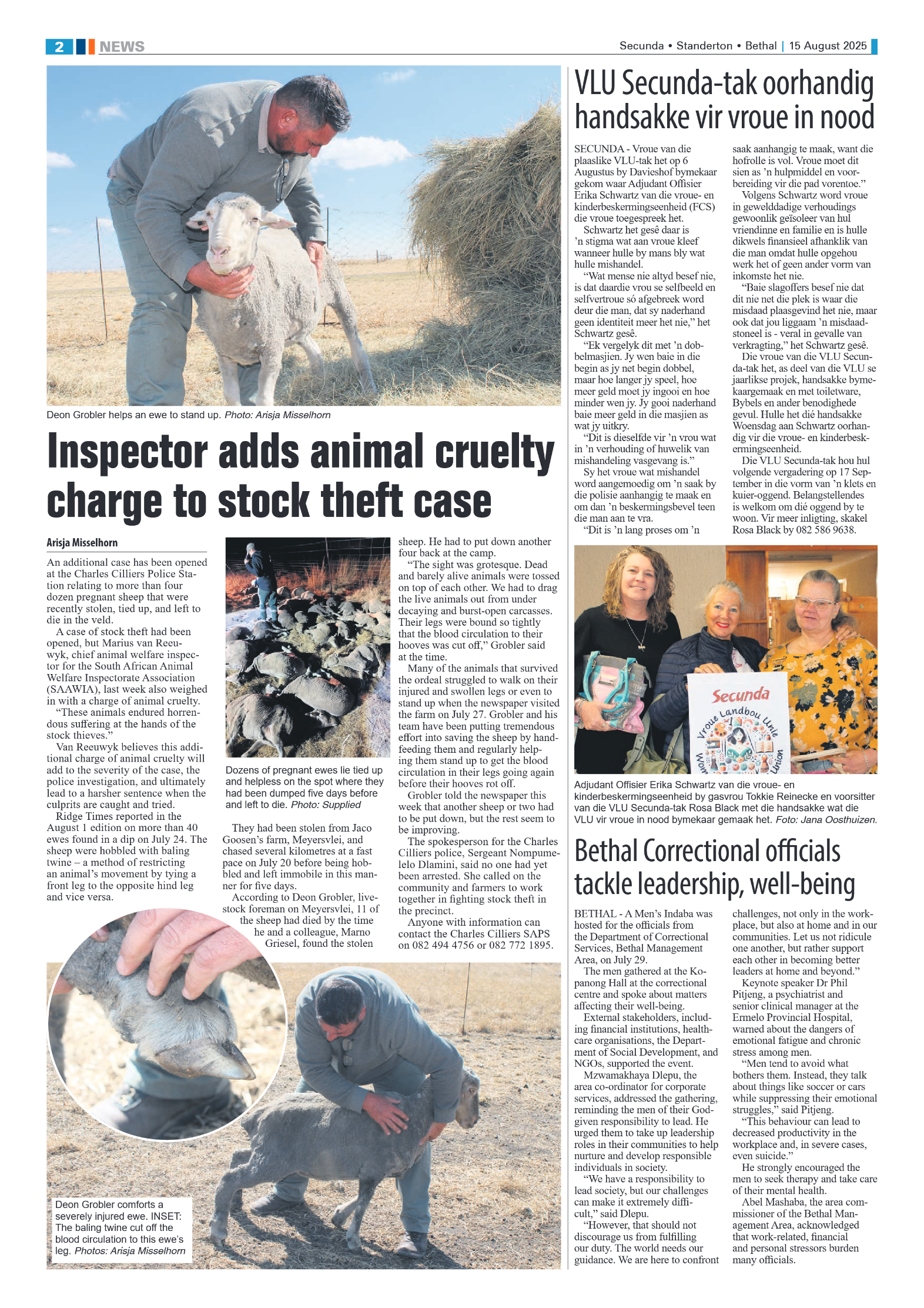 Ridge Times 15 August 2025 page 2