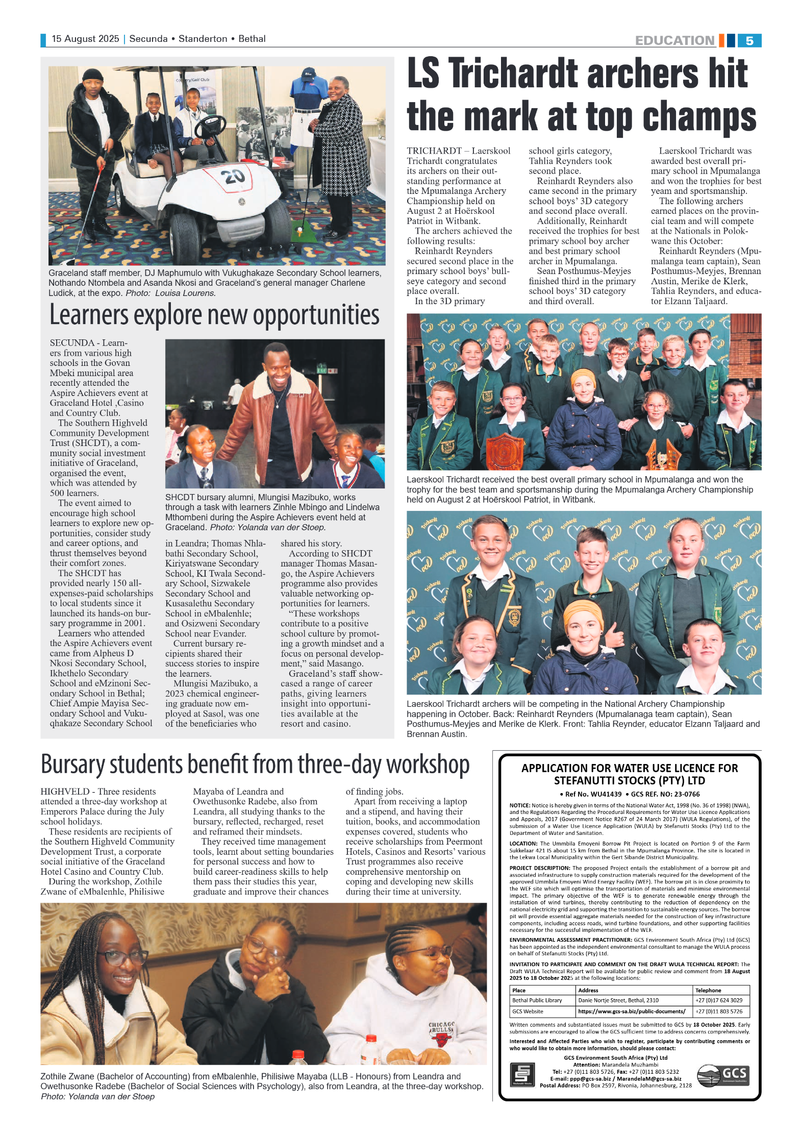 Ridge Times 15 August 2025 page 5