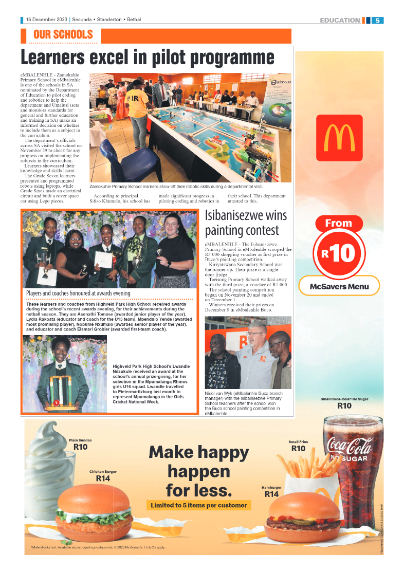 Ridge Times 15 December 2023 page 5