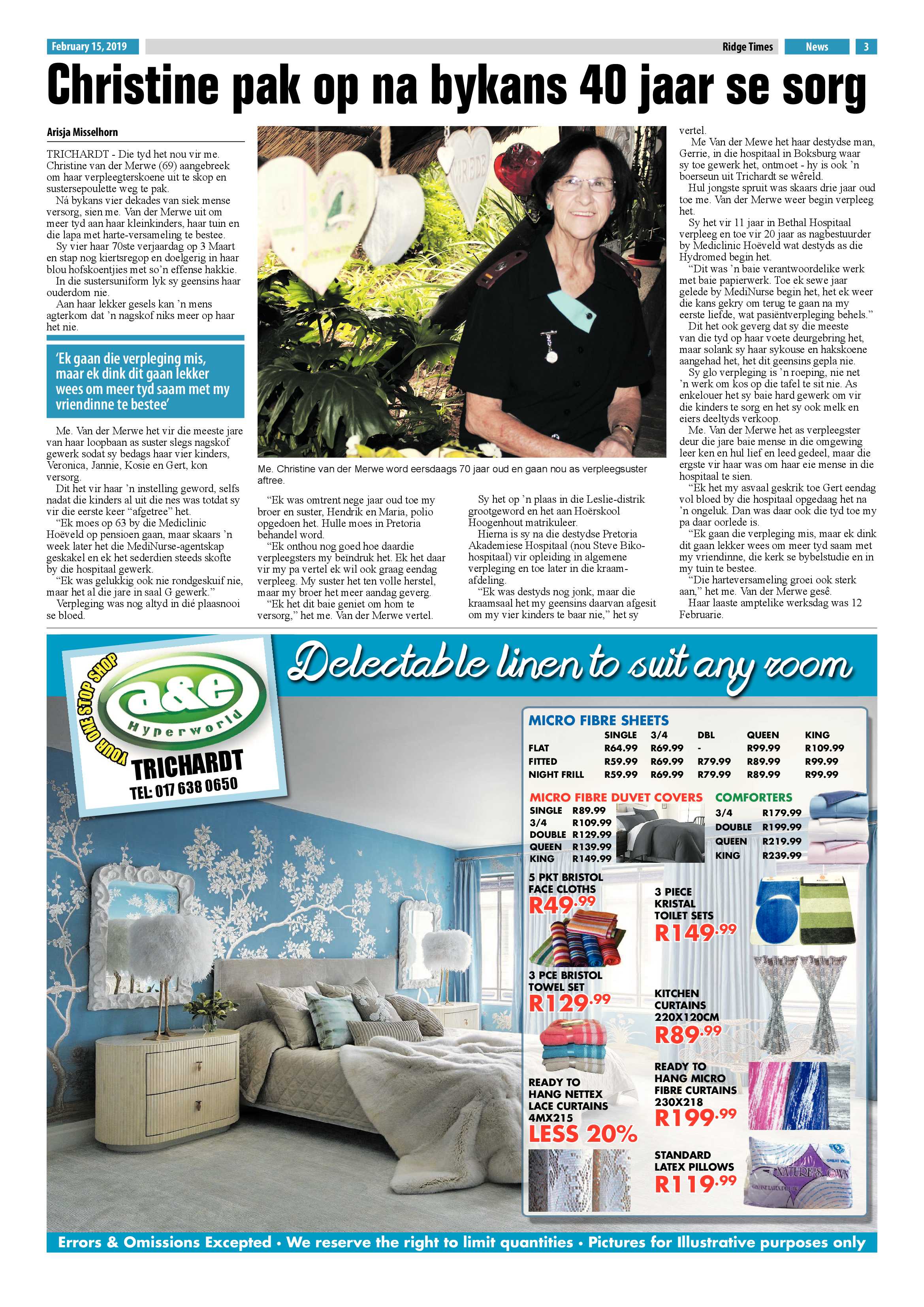 Ridge Times 15 February 2019 page 3