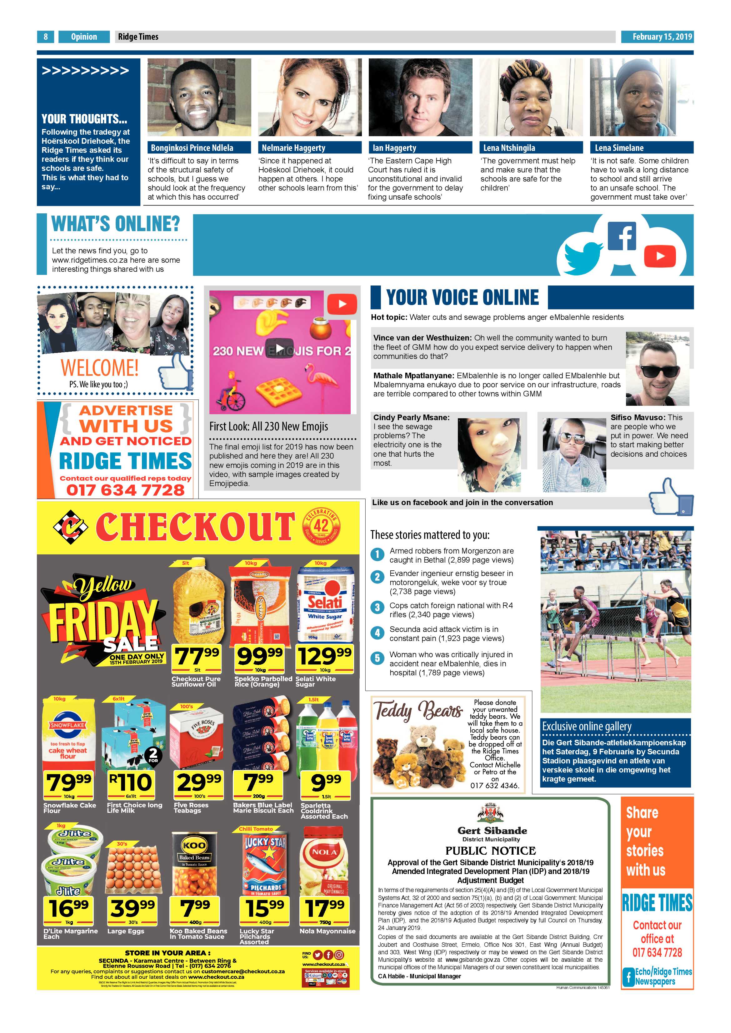 Ridge Times 15 February 2019 page 8
