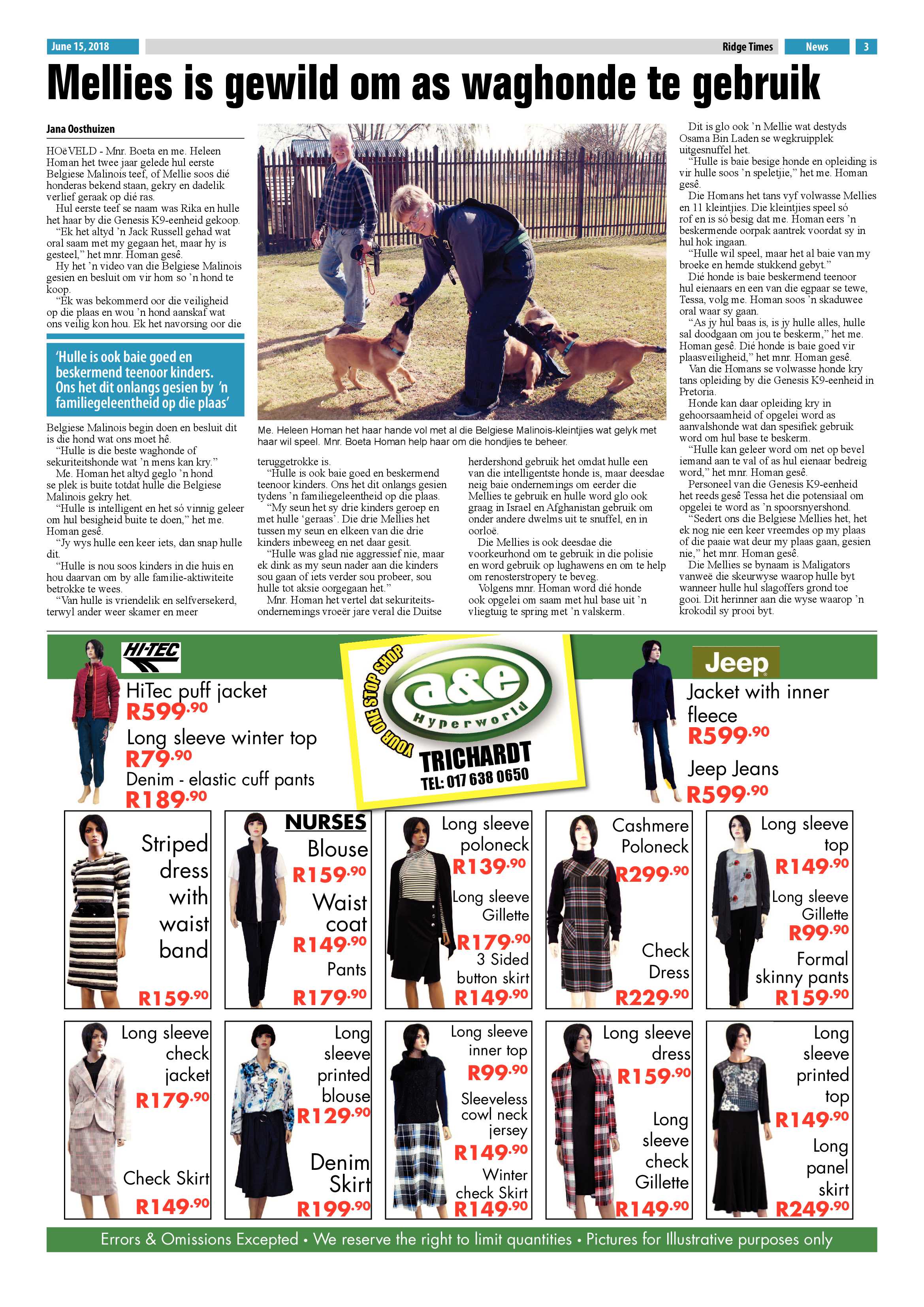 Ridge Times 15 June 2018 page 3