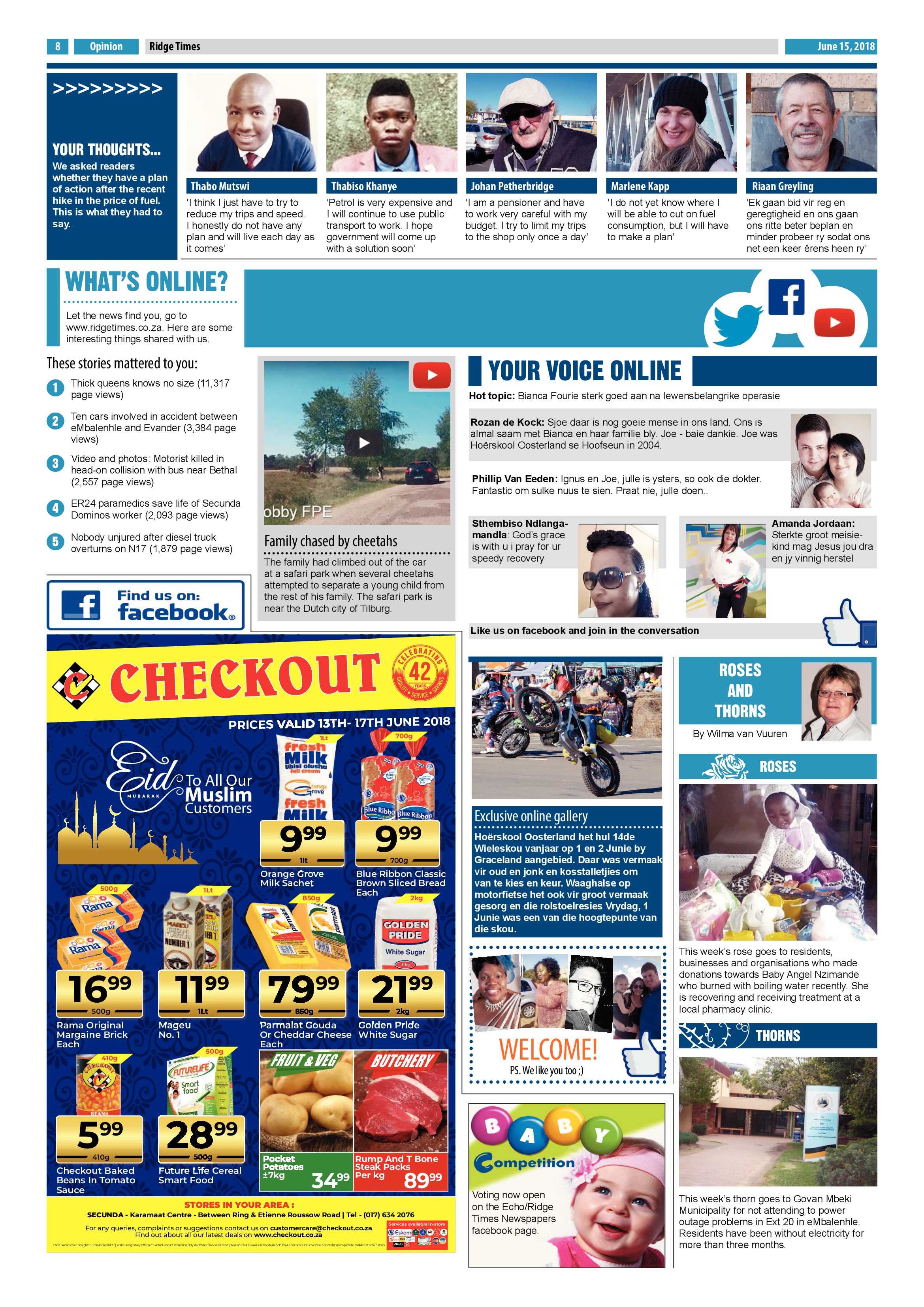 Ridge Times 15 June 2018 page 8