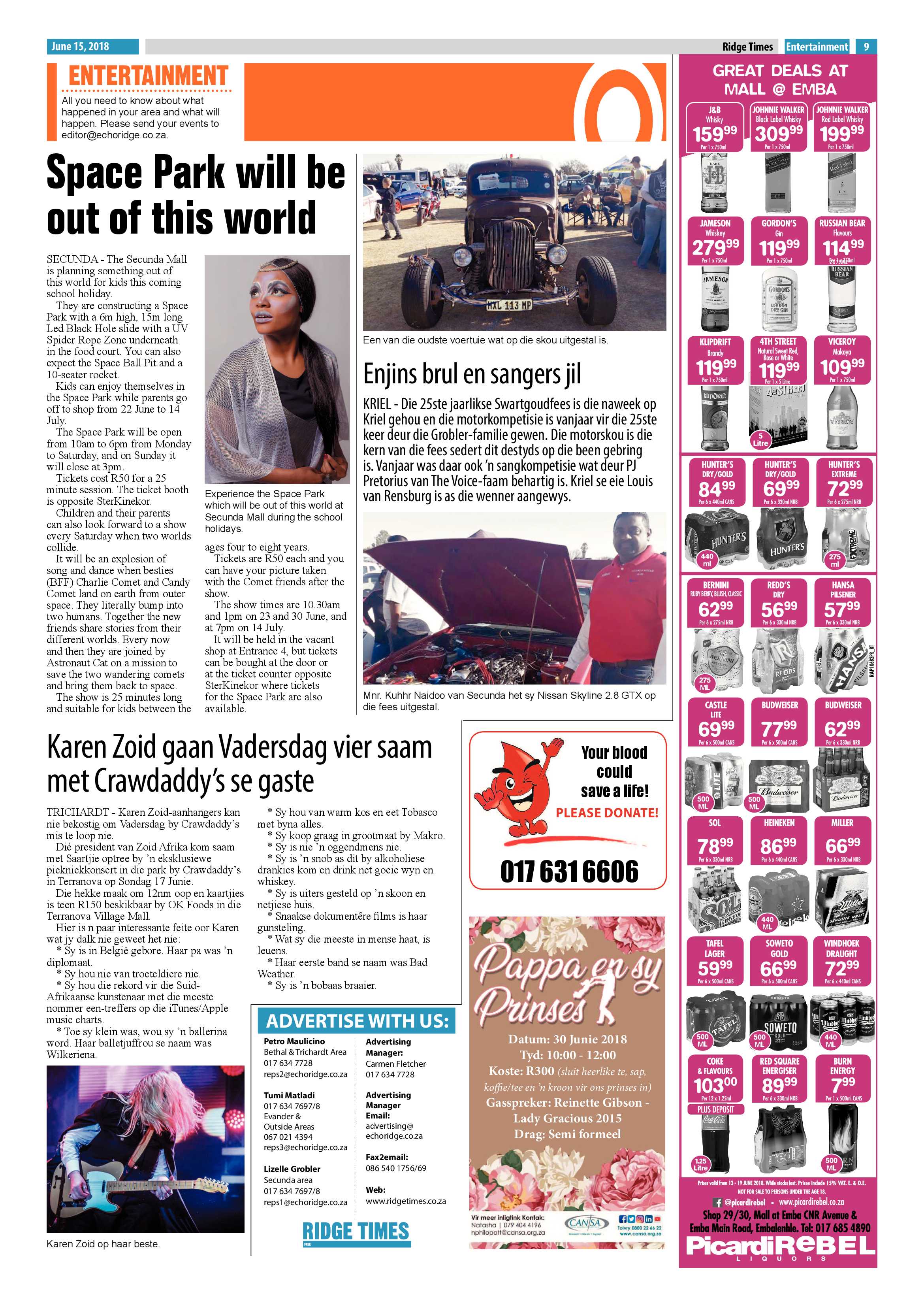 Ridge Times 15 June 2018 page 9