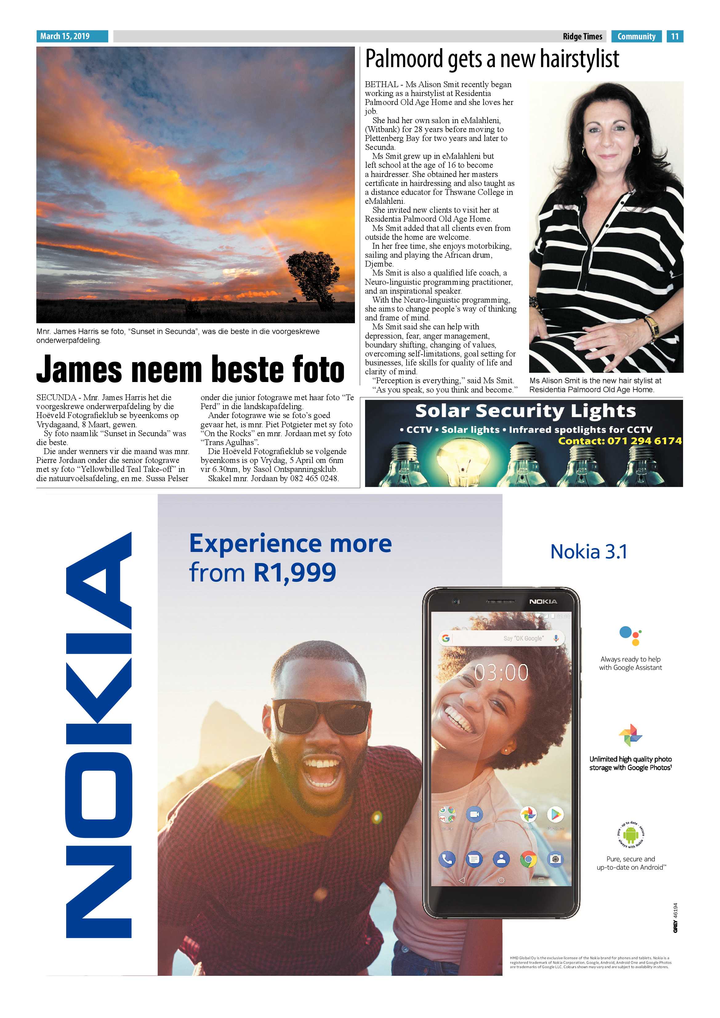 Ridge Times 15 March 2019 page 11