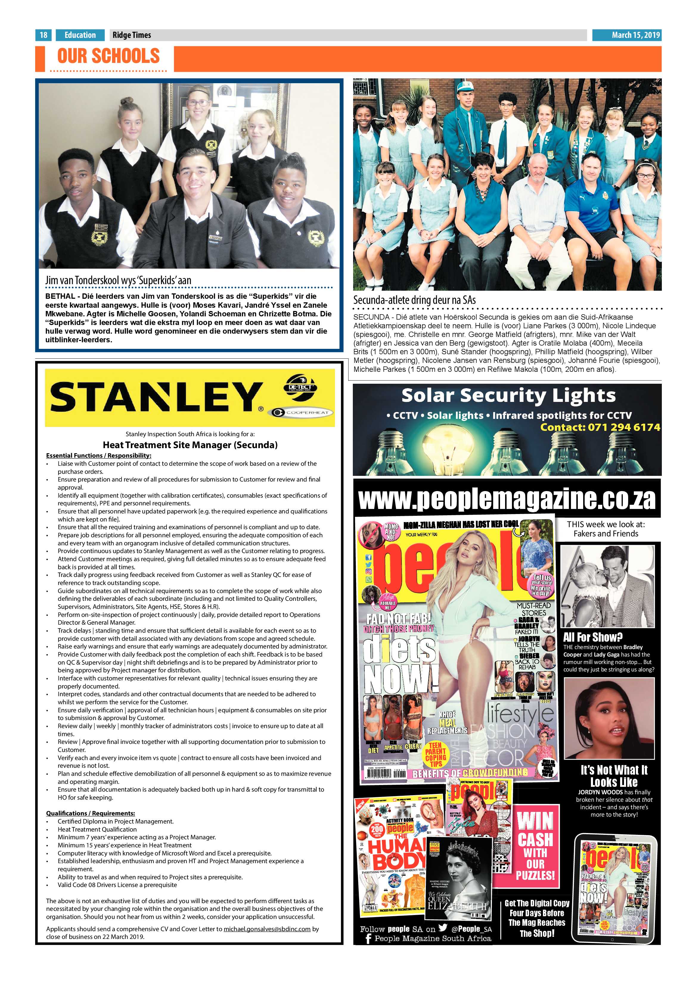 Ridge Times 15 March 2019 page 18