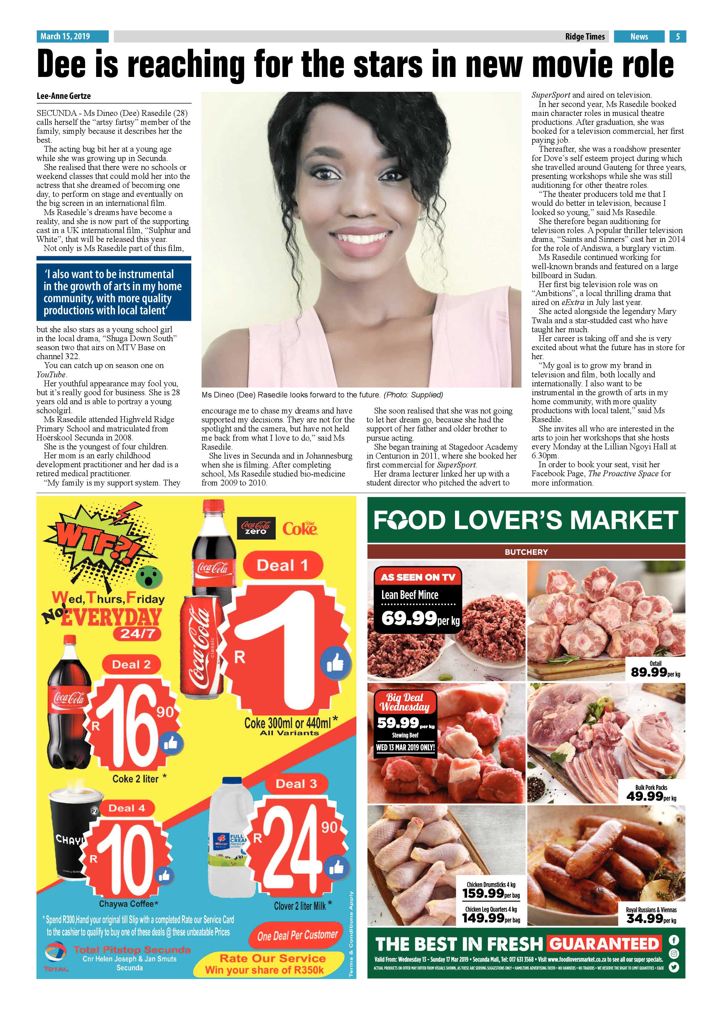 Ridge Times 15 March 2019 page 5