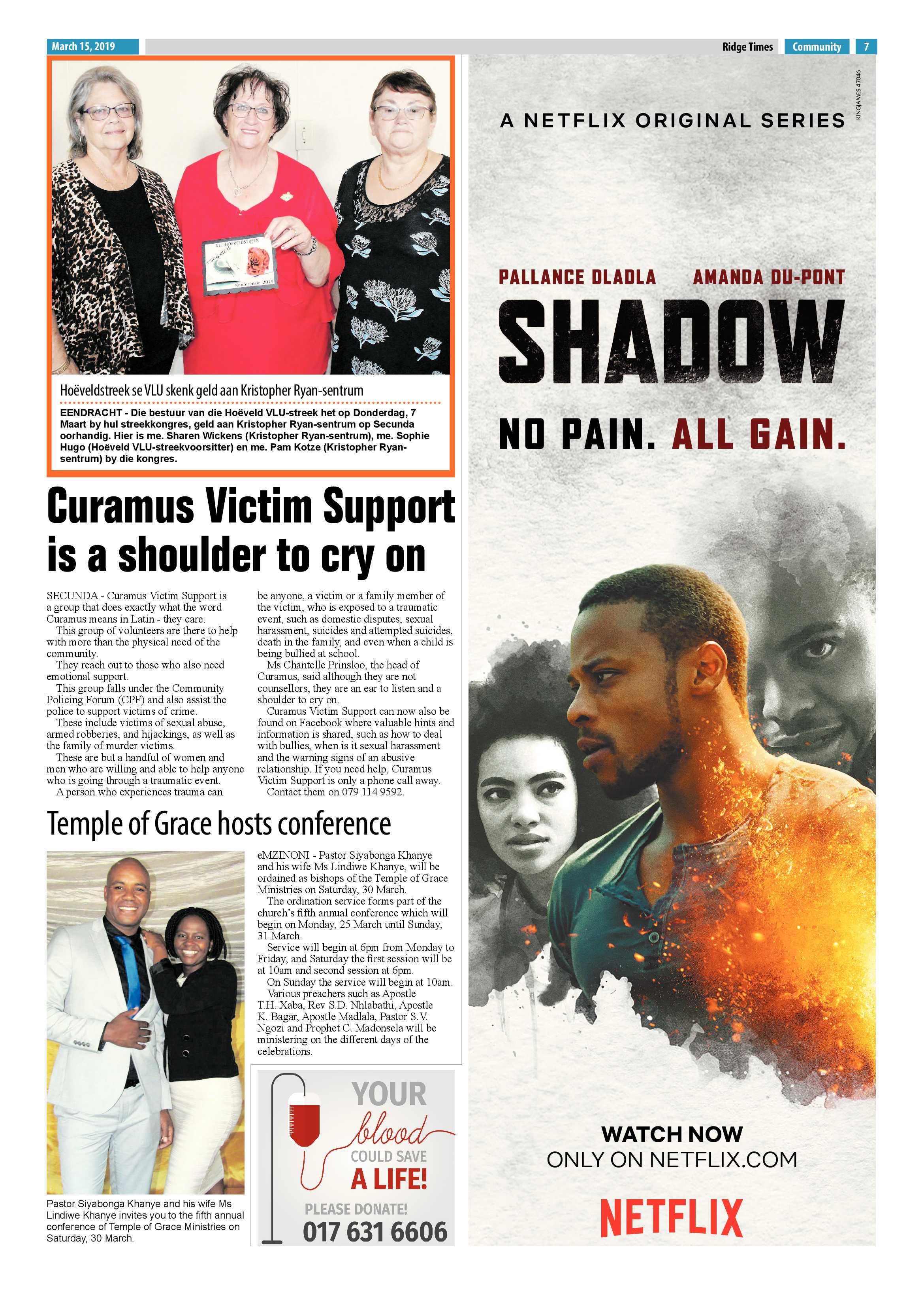 Ridge Times 15 March 2019 page 7