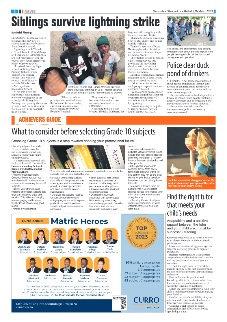 Ridge Times 15 March 2024 page 4