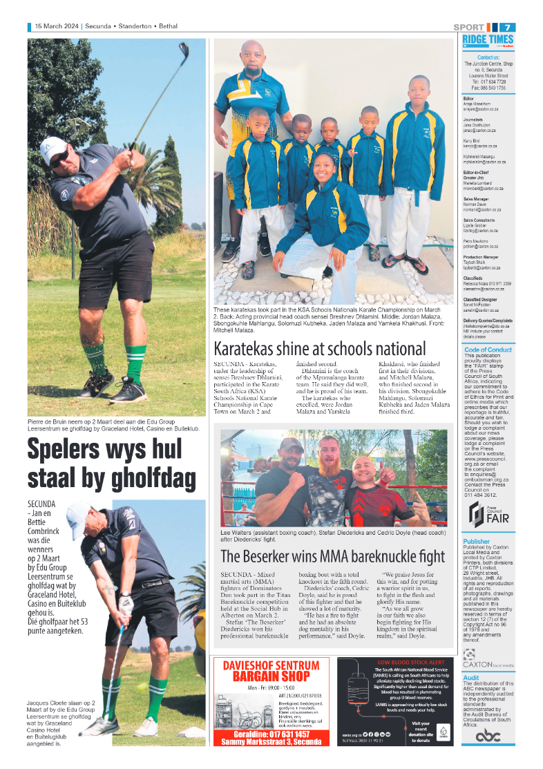 Ridge Times 15 March 2024 page 7