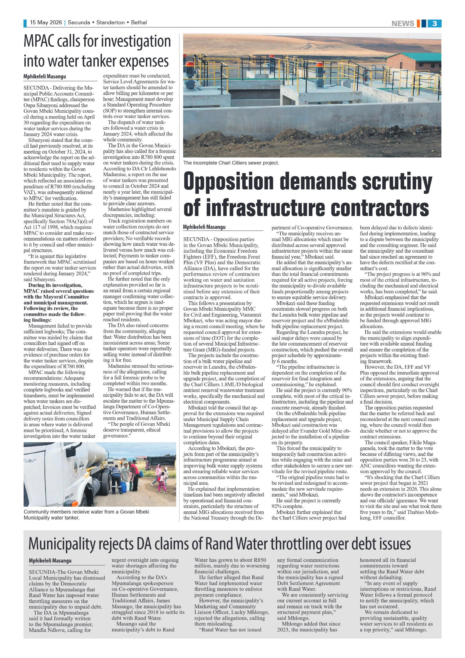 Ridge Times 15 May 2026 page 3