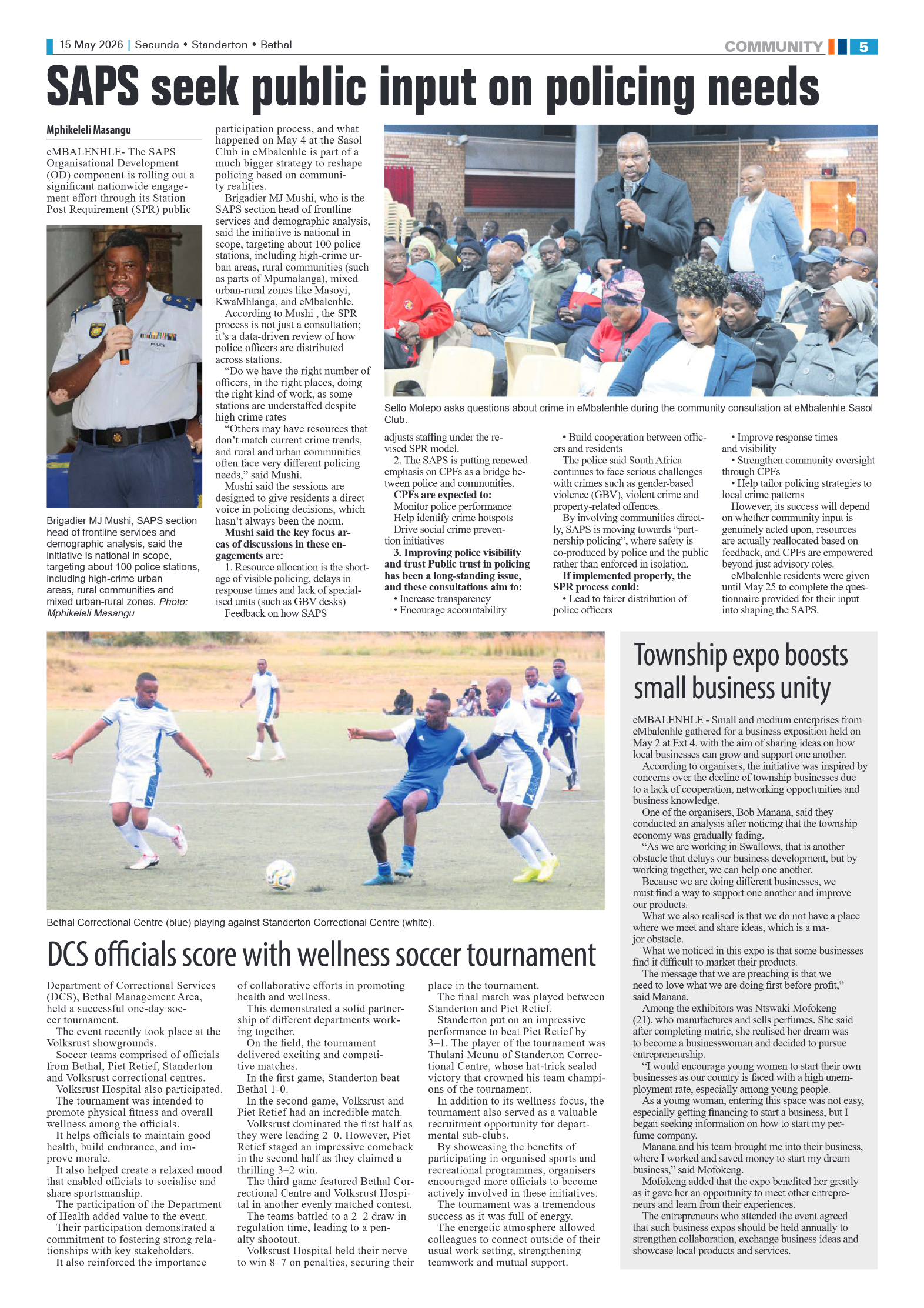 Ridge Times 15 May 2026 page 5