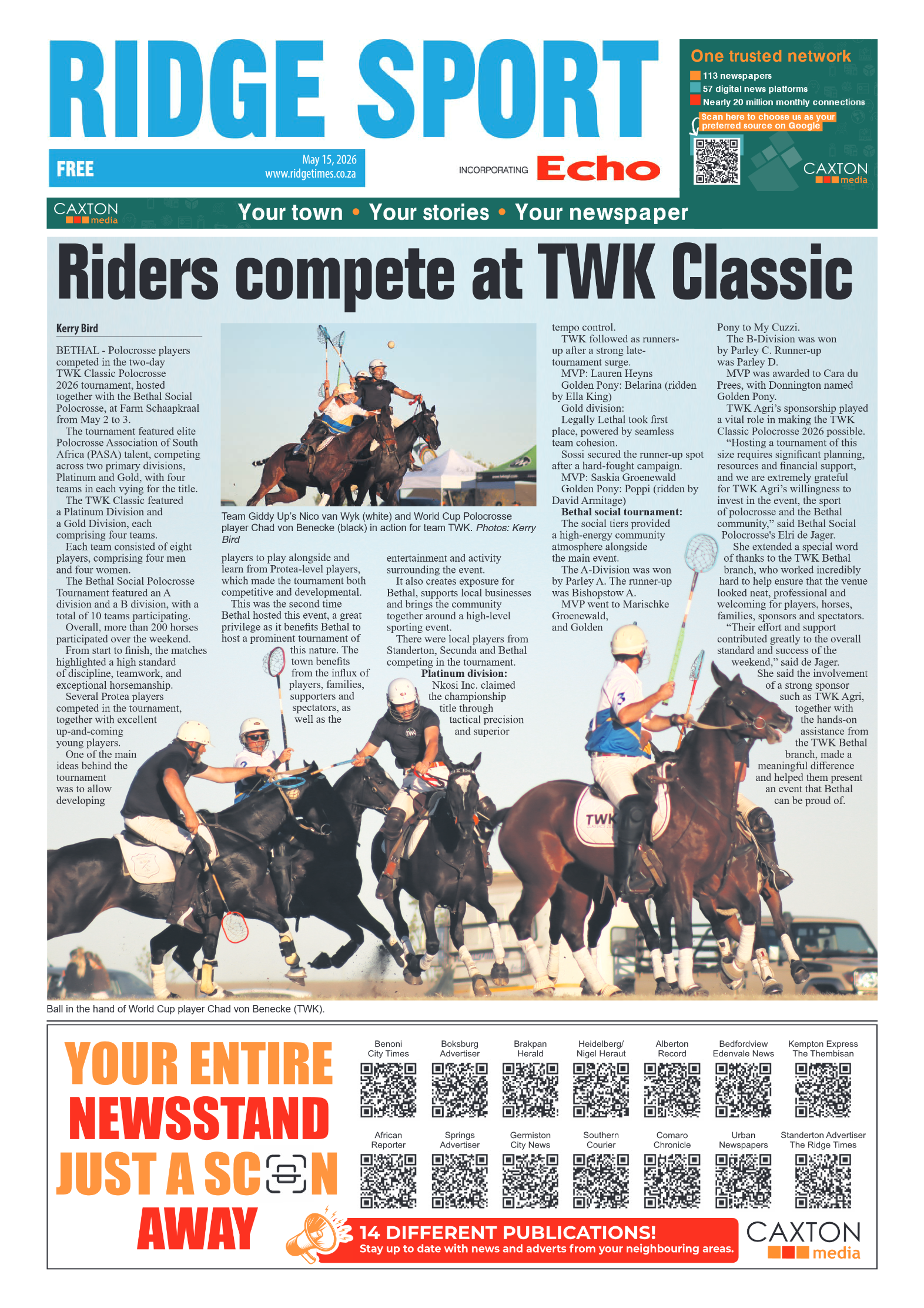 Ridge Times 15 May 2026 page 8