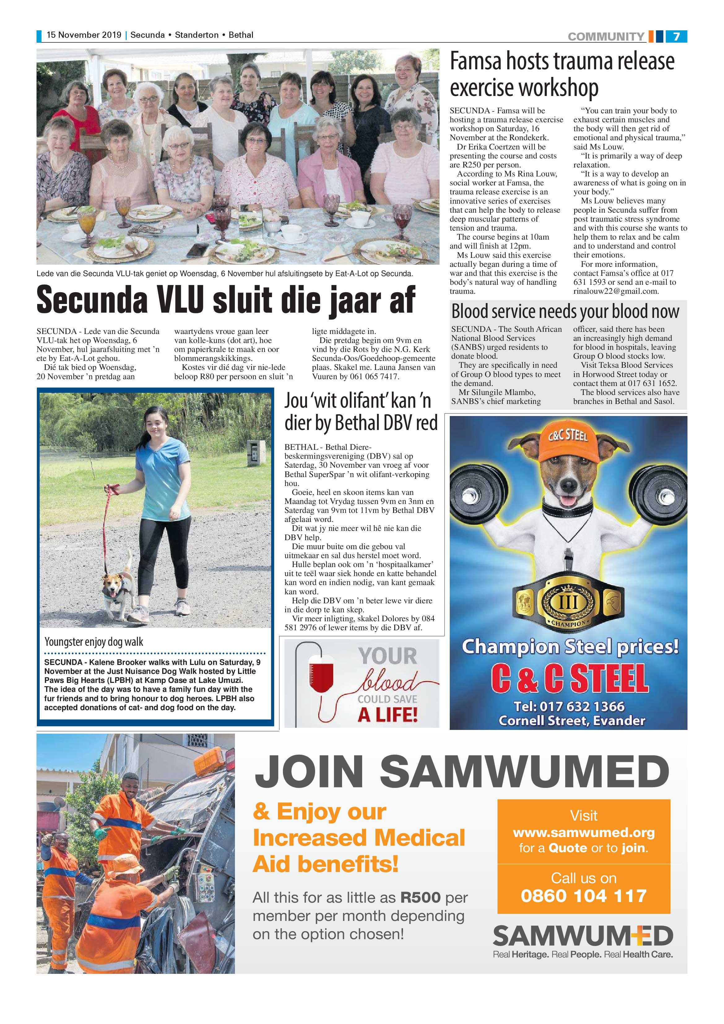 Ridge Times 15 November 2019 page 7