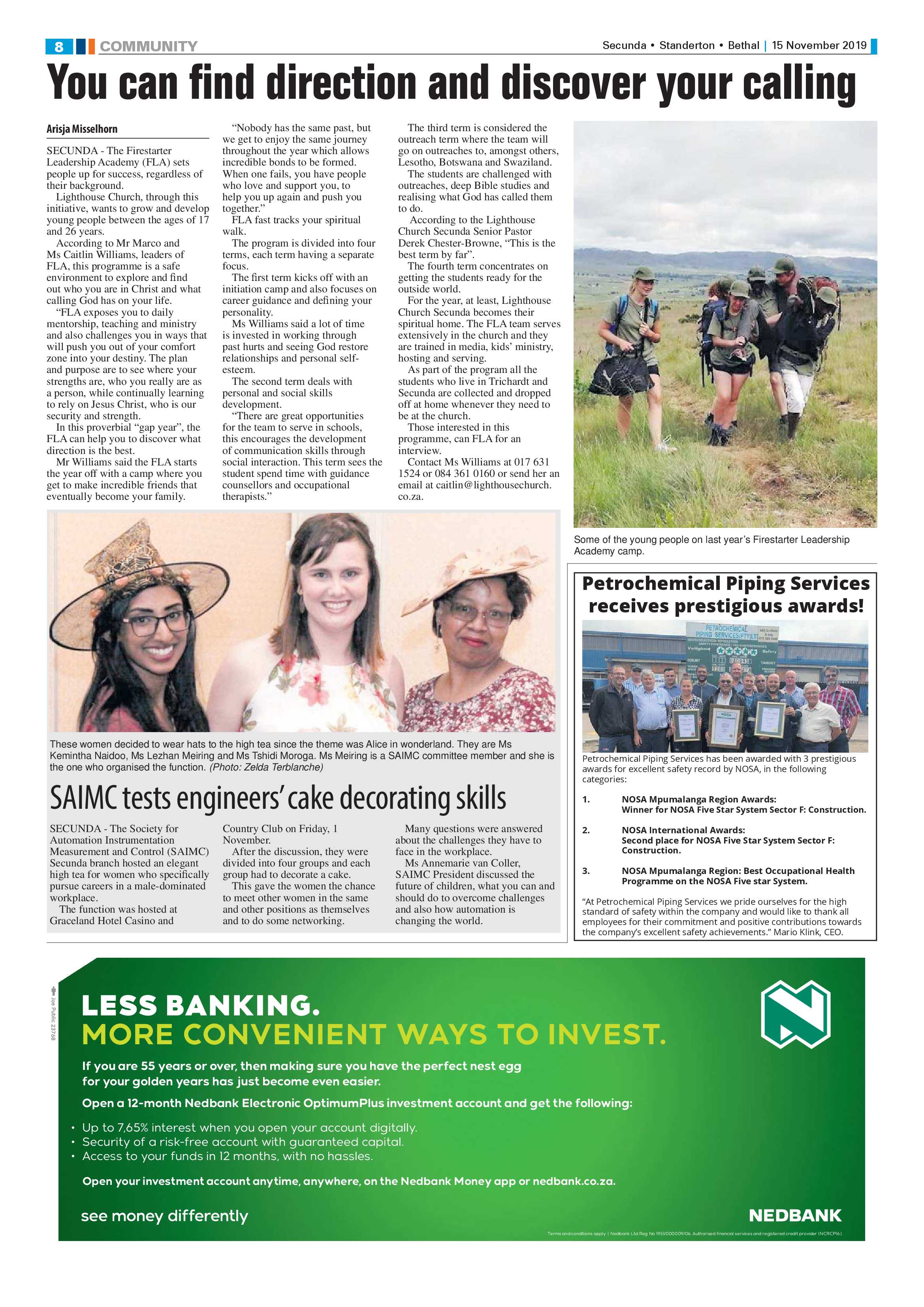 Ridge Times 15 November 2019 page 8
