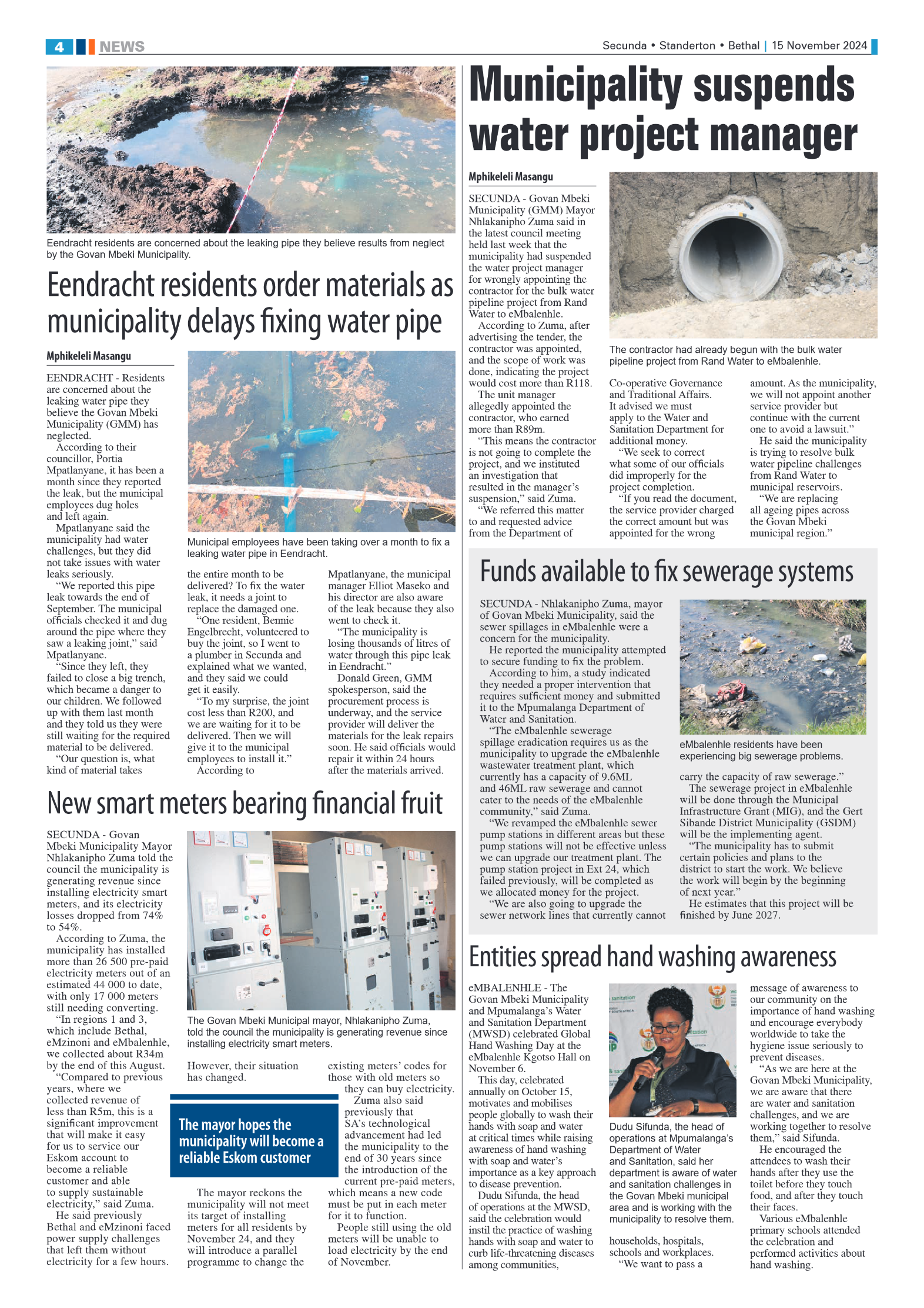 Ridge Times 15 November 2024 page 4