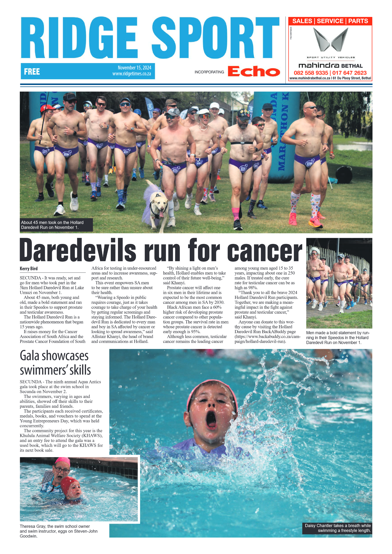 Ridge Times 15 November 2024 page 8