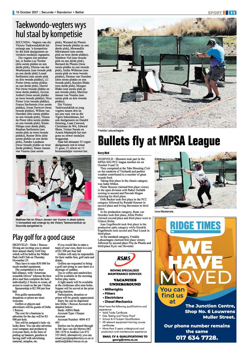 Ridge Times 15 October 2021 page 11