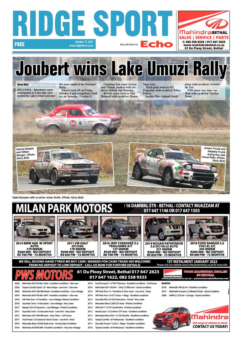 Ridge Times 15 October 2021 page 12