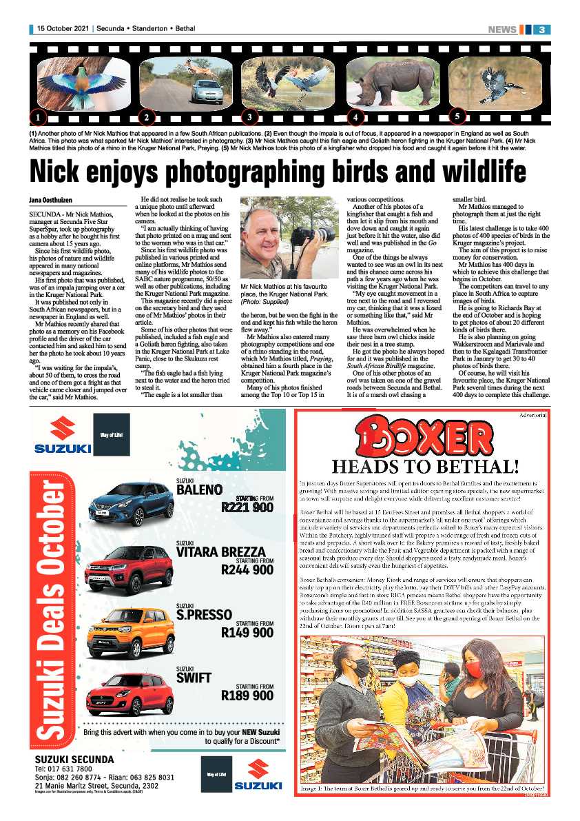 Ridge Times 15 October 2021 page 3