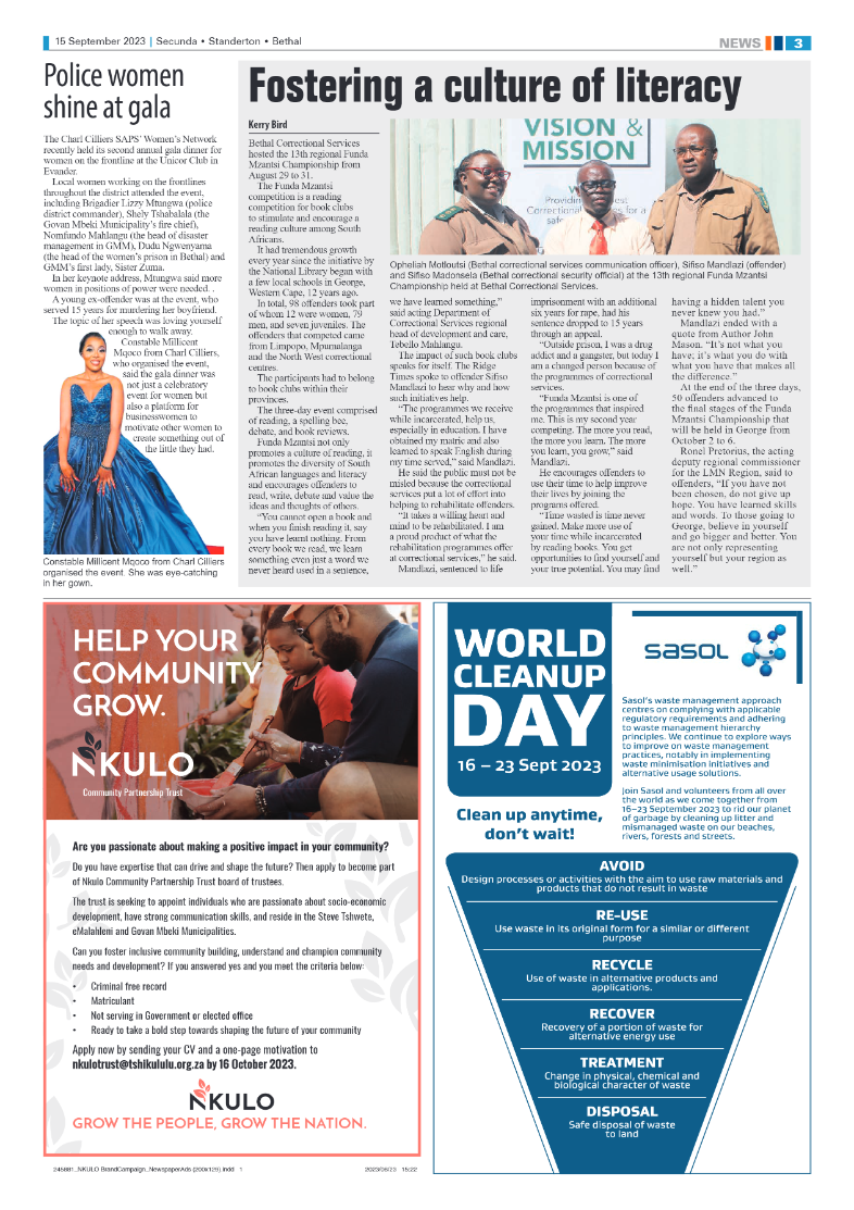 Ridge Times 15 September 2023 page 3