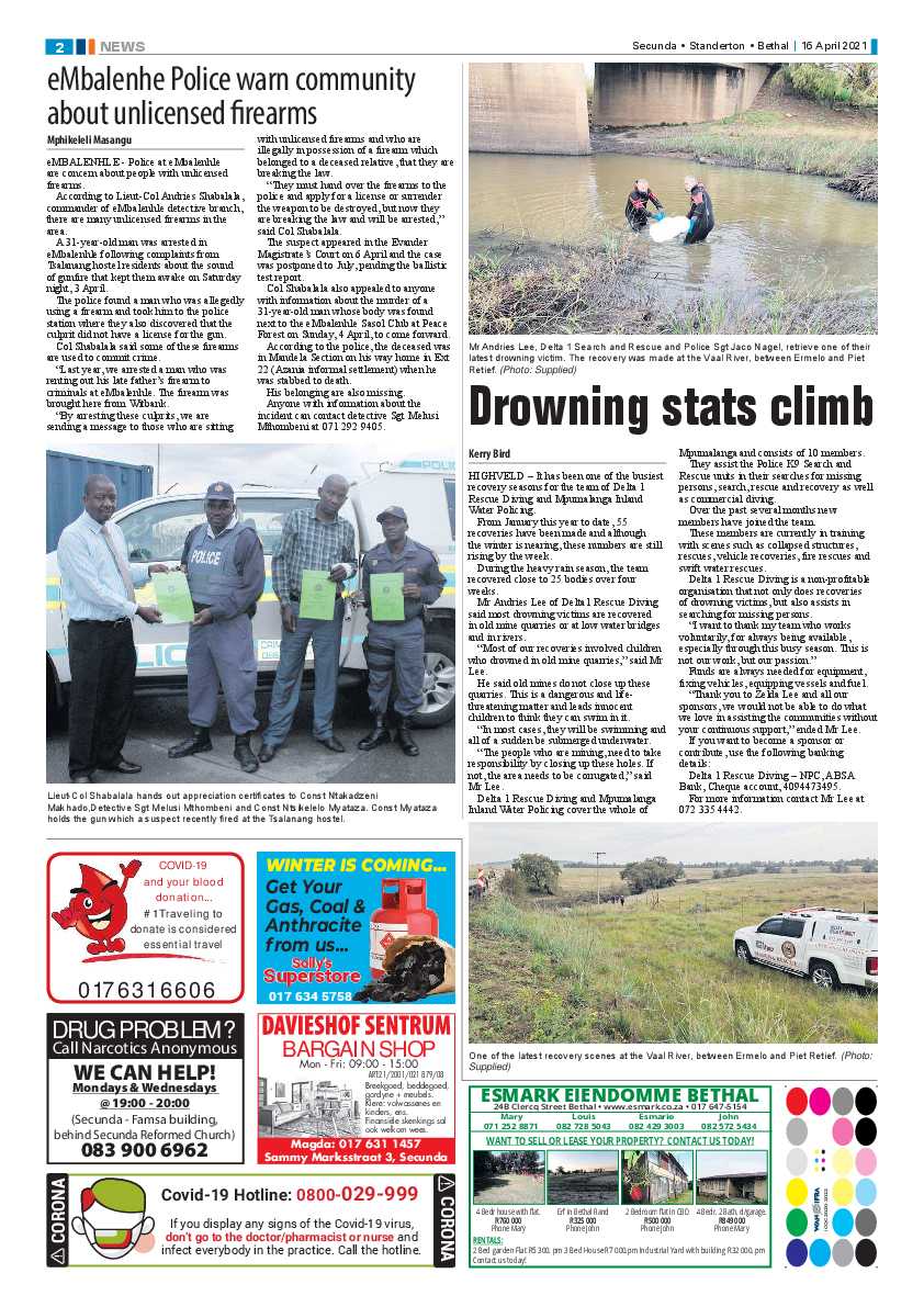 Ridge Times 16 April 2021 page 2