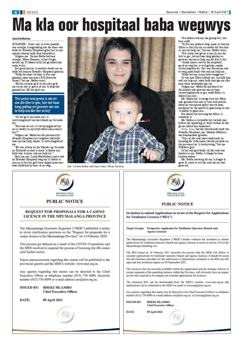 Ridge Times 16 April 2021 page 4
