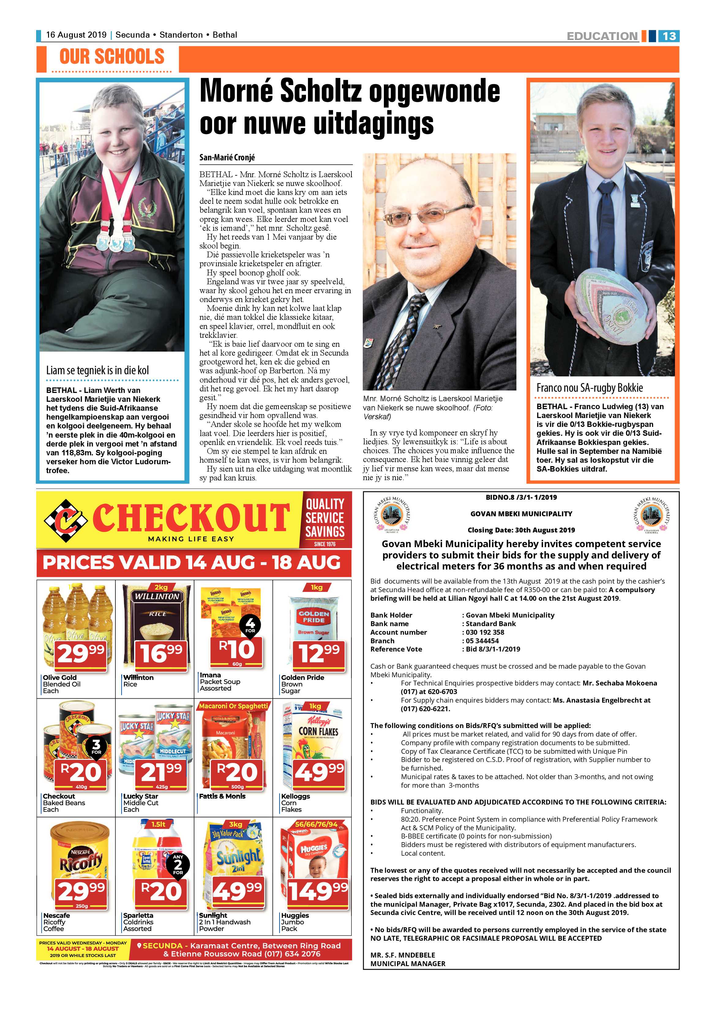 Ridge Times 16 August 2019 page 13