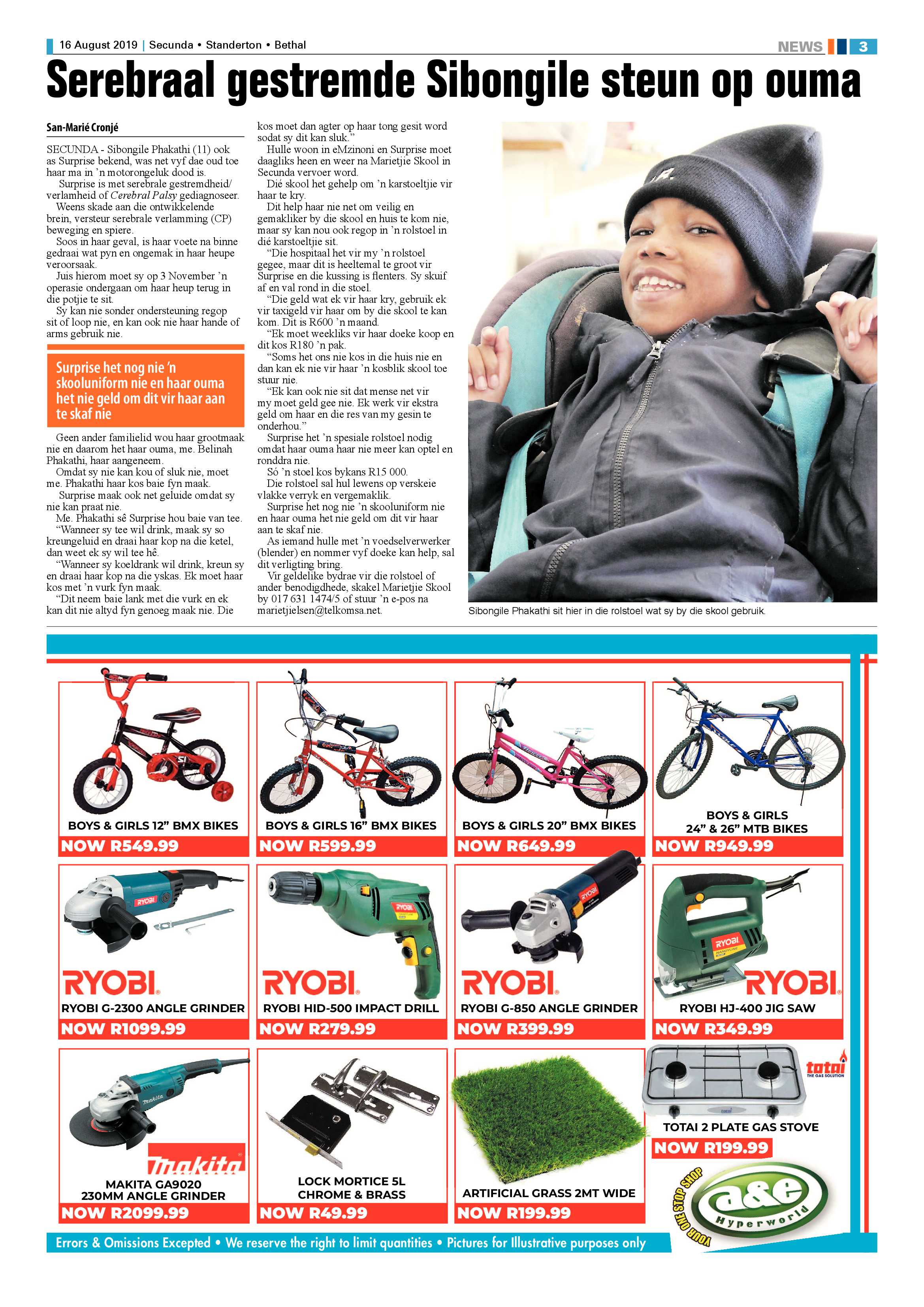 Ridge Times 16 August 2019 page 3