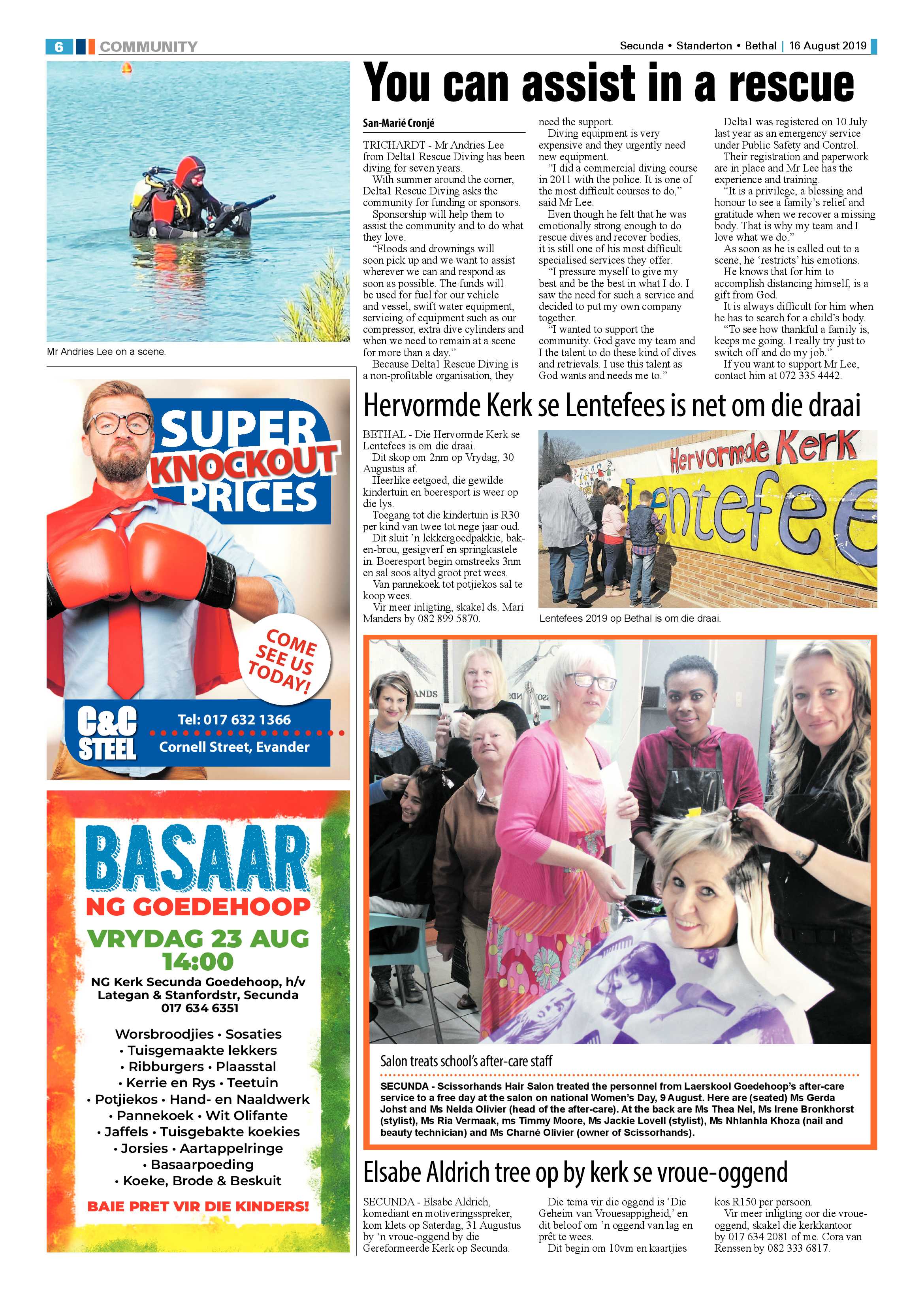 Ridge Times 16 August 2019 page 6